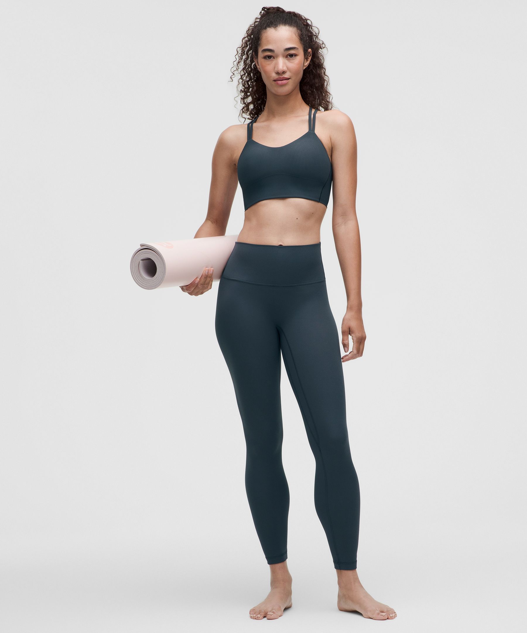 Like a Cloud Ribbed Longline Bra