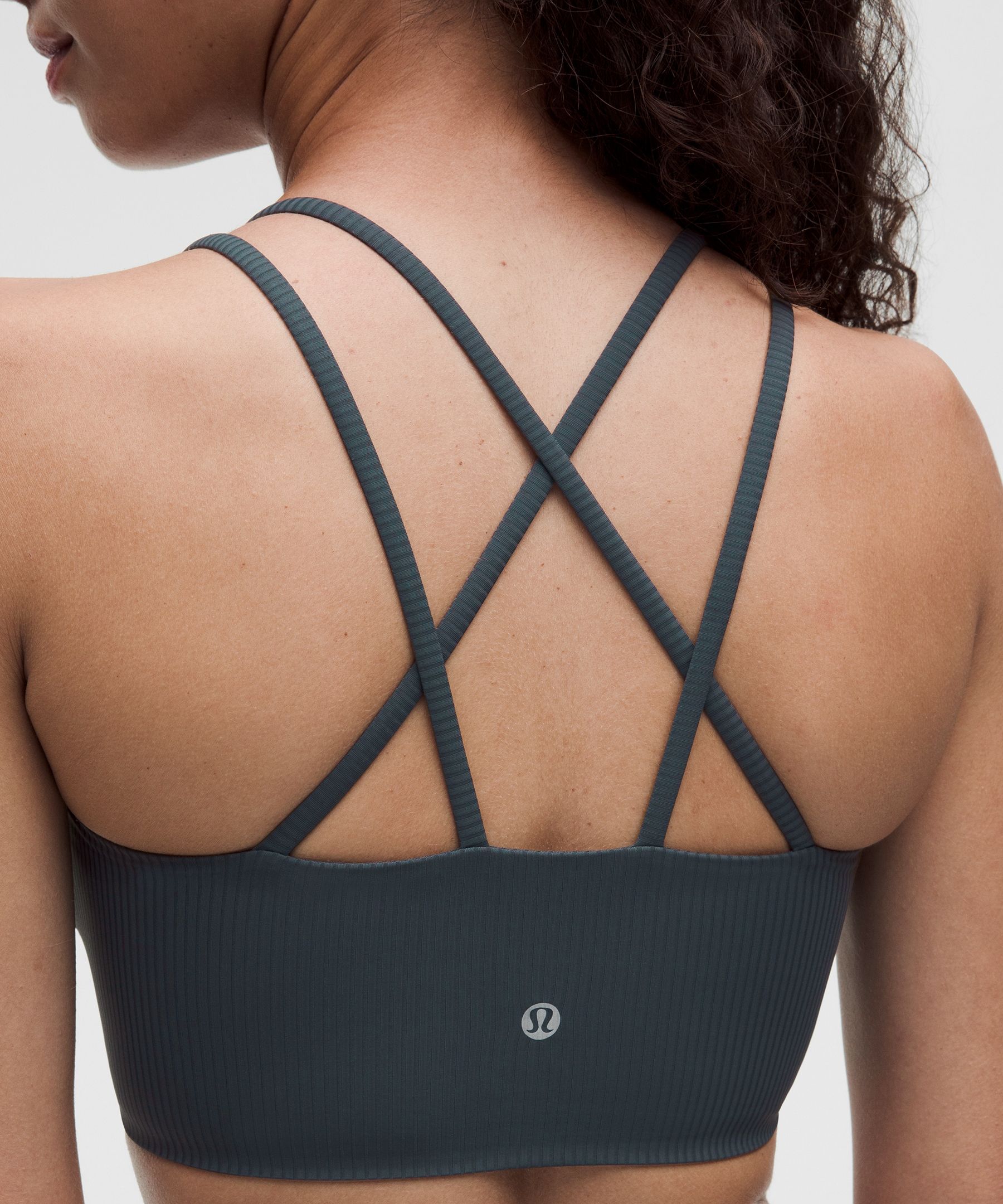 Like a Cloud Ribbed Longline Bra