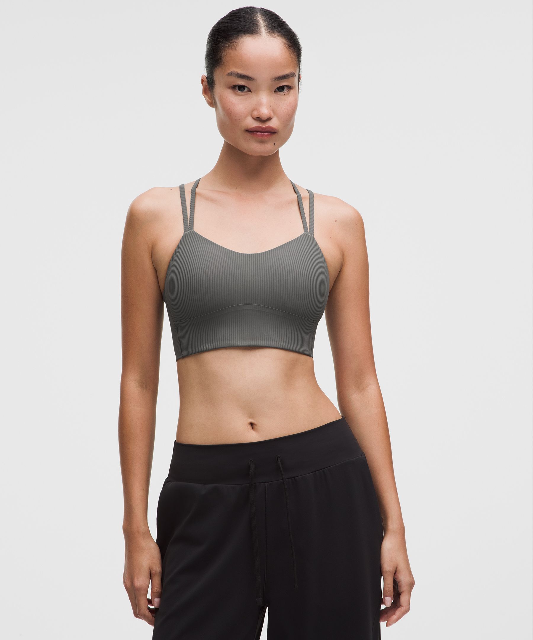 Like a Cloud Ribbed Longline Bra *Light Support, B/C Cup
