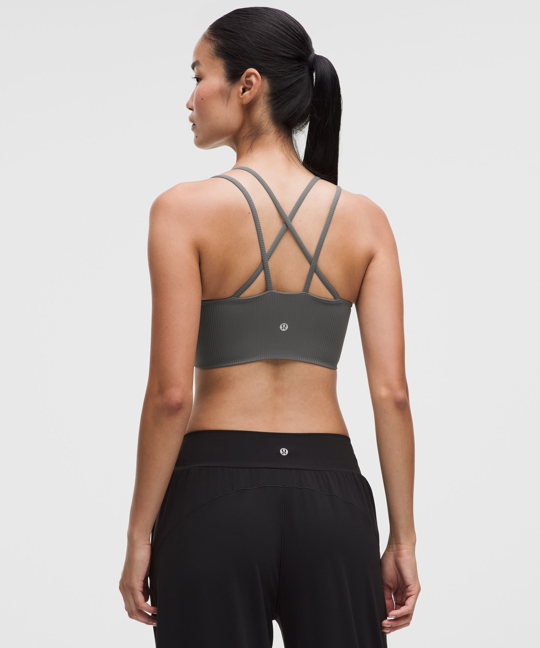 Like a Cloud Ribbed Longline Bra *Light Support, B/C Cup
