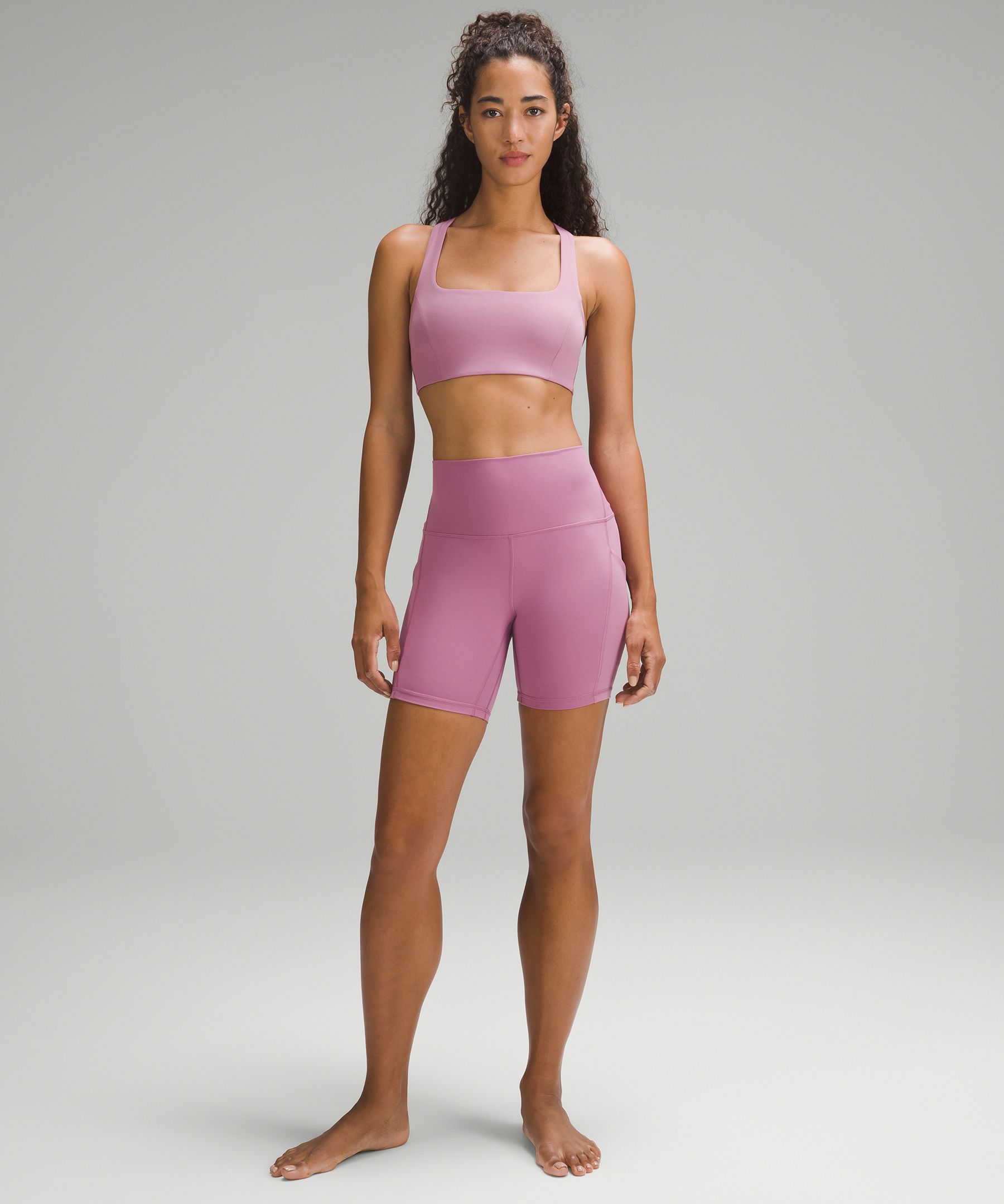 Lululemon athletica SmoothCover Front Cut-Out Yoga Bra *Light