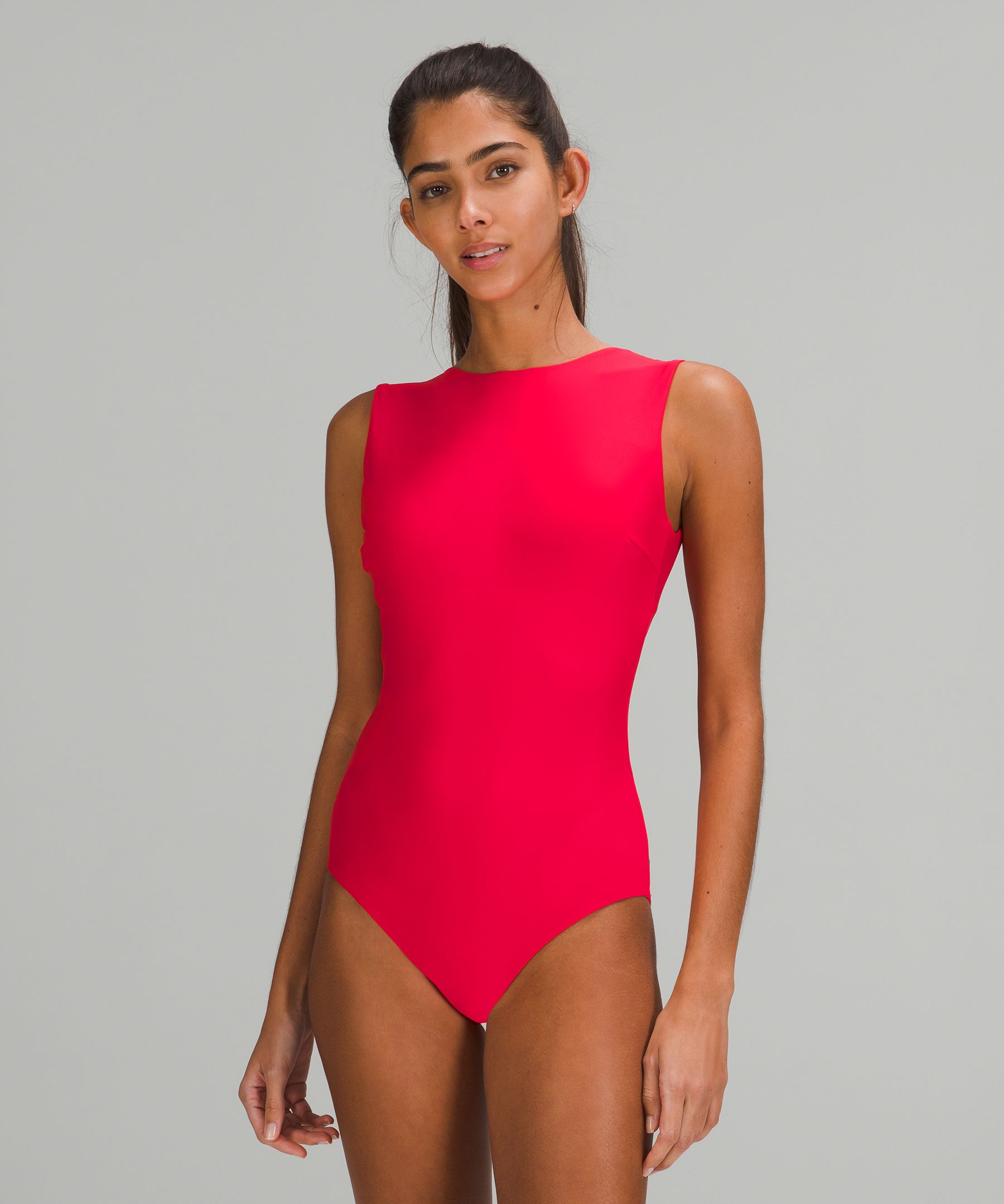 Lululemon - Waterside High-Neck One-Piece Swimsuit *Medium Bum