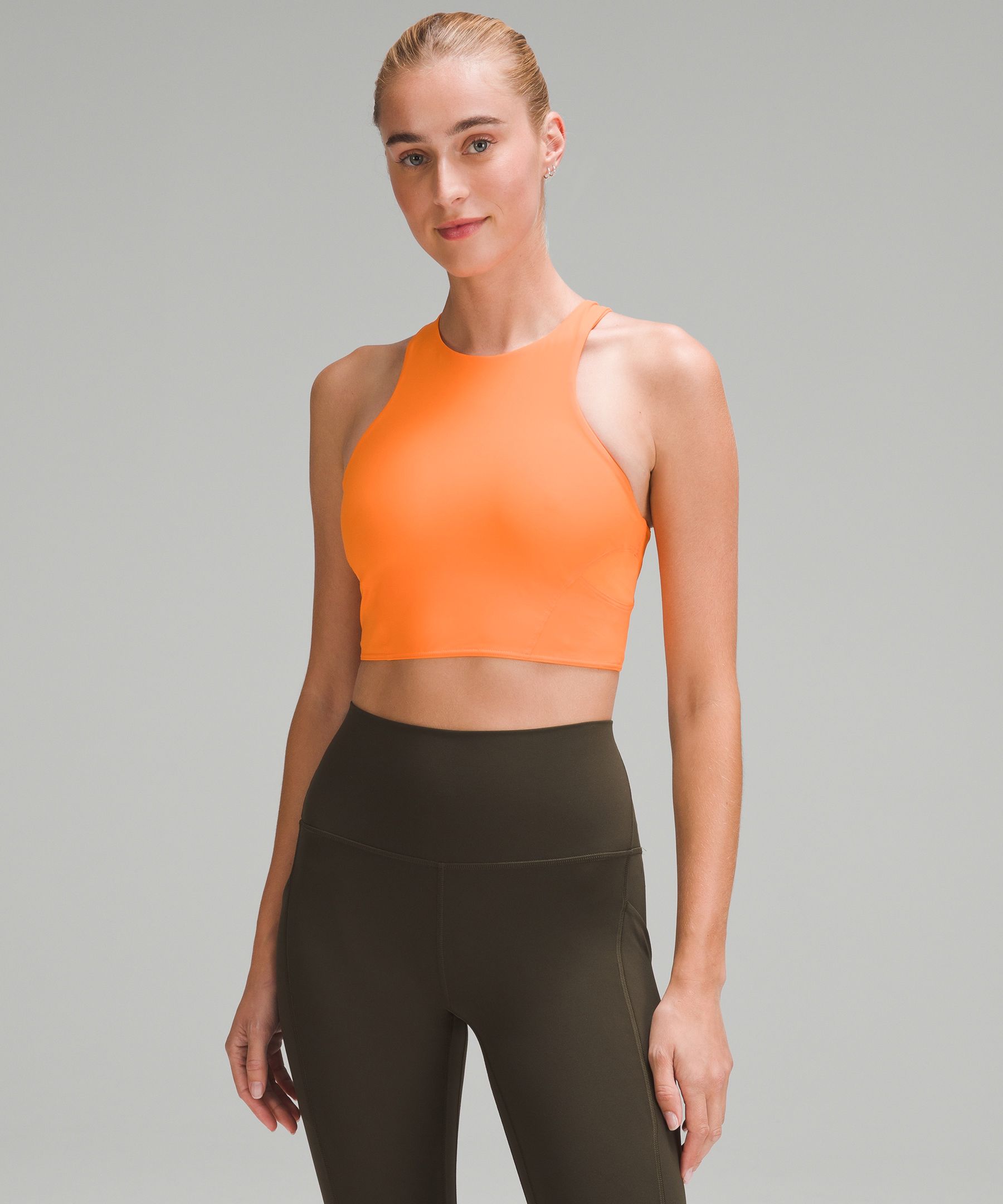 Hold High Support Sports Bra | Burnt Orange