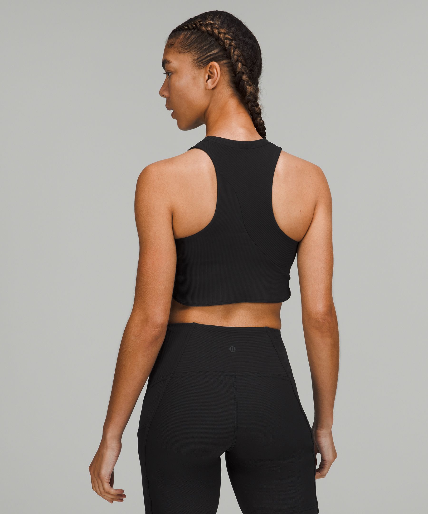 Lululemon Ribbed Longline Yoga Bra *Light Support, C/D Cup