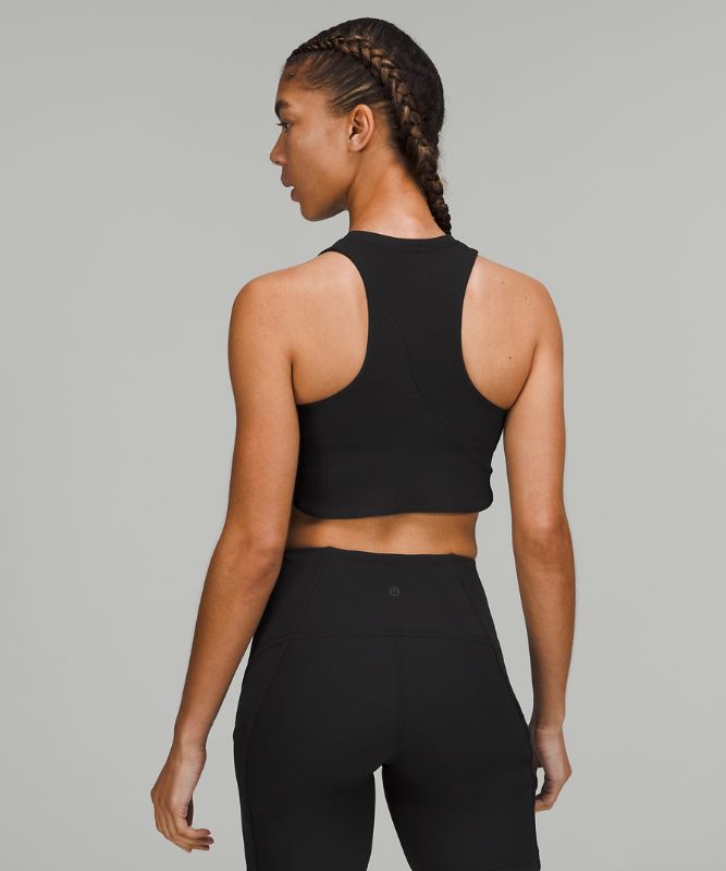 Ribbed Longline Yoga Bra *Light Support, C/D Cup