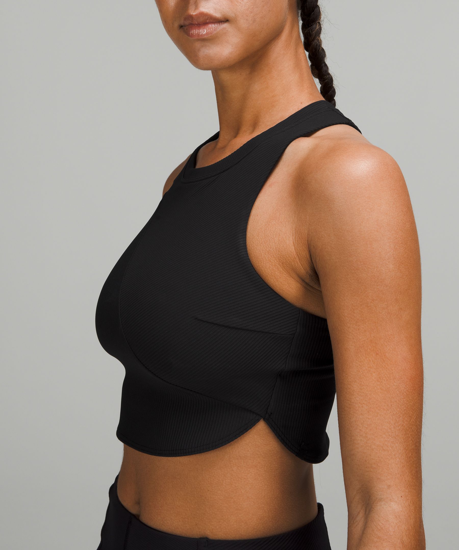 Lululemon Ribbed Longline Yoga Bra *Light Support, C/D Cup - 142175751