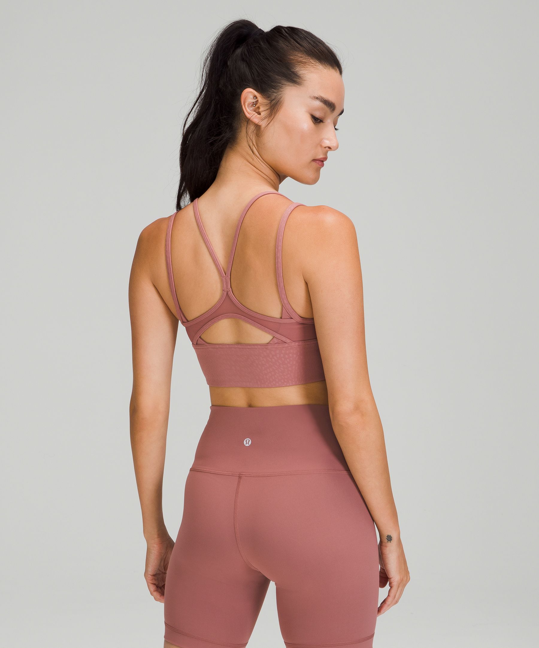 Lululemon Nulu Strappy Yoga Bra *Light Support, A/B Cup - Storm