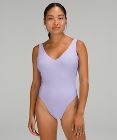 Waterside V-Neck Skimpy-Fit One-Piece Swimsuit *B/C Cup Online Only