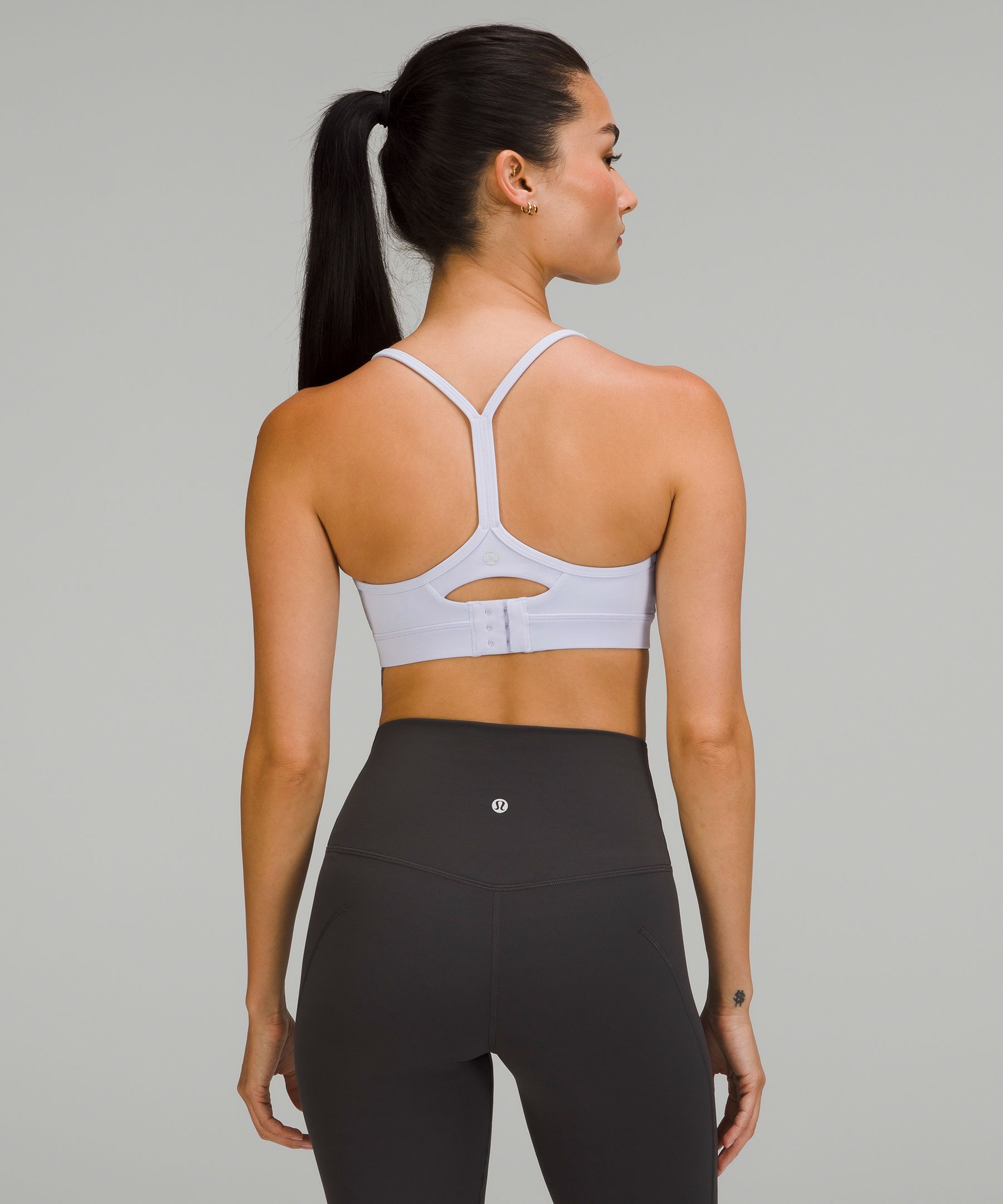 Lululemon Flow Y Yoga Sports Bra - Black