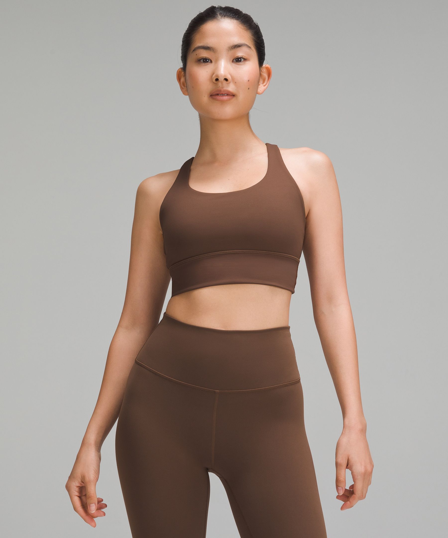 ルルレモン Energy™ ロングラインブラ *ミディアムサポート、B/Cカップ