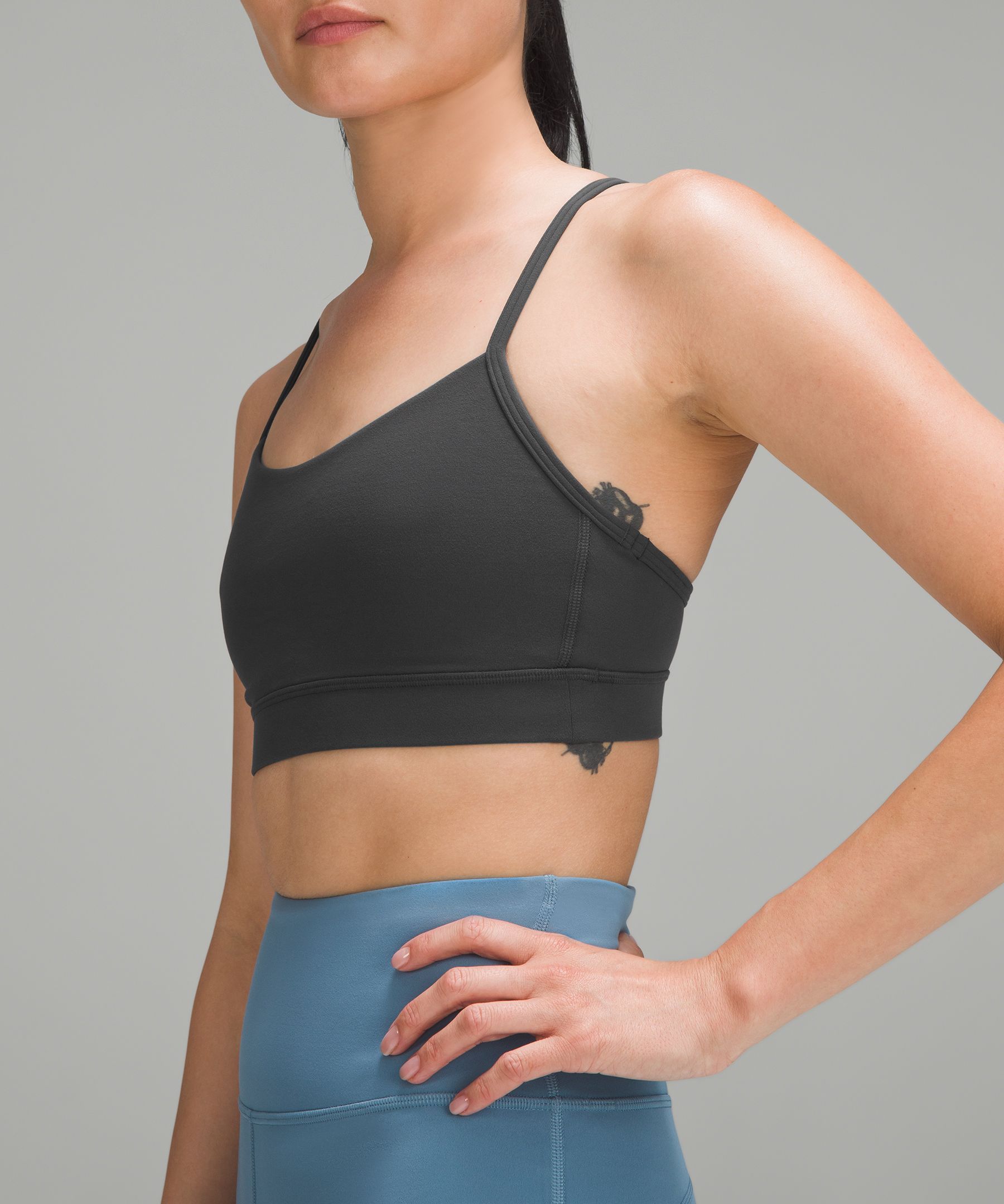 Lululemon Ebb & Flow Racerback Bra - Black