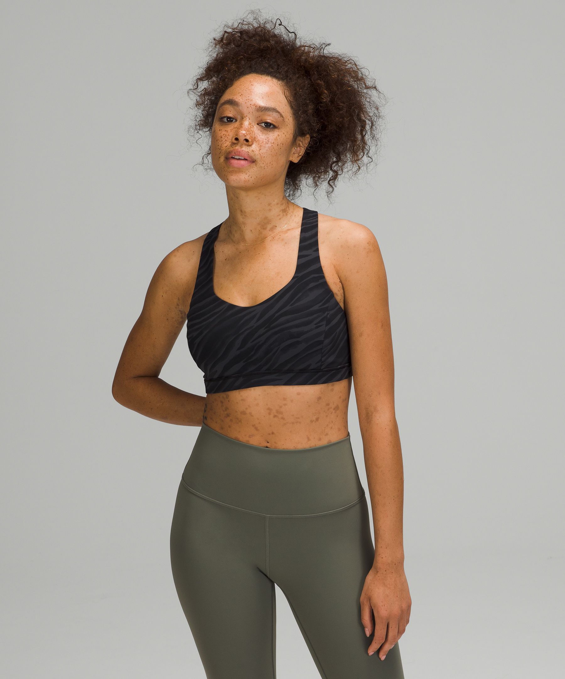 Lululemon Free To Be Serene Bra*light Support, C/d Cup In Larkspur