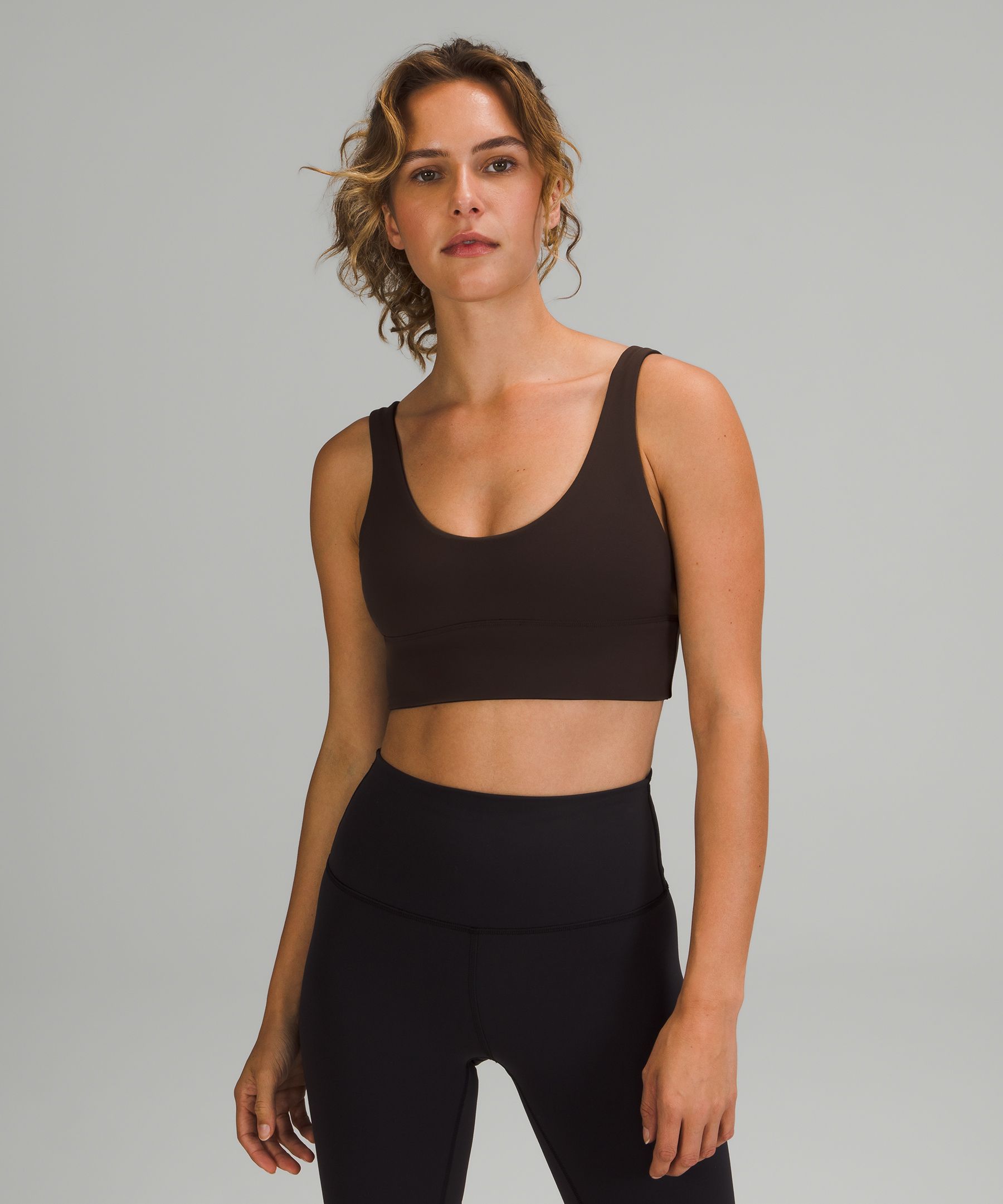 Lululemon Align™ Reversible Bra Light Support, A/b Cup In French  Press/black