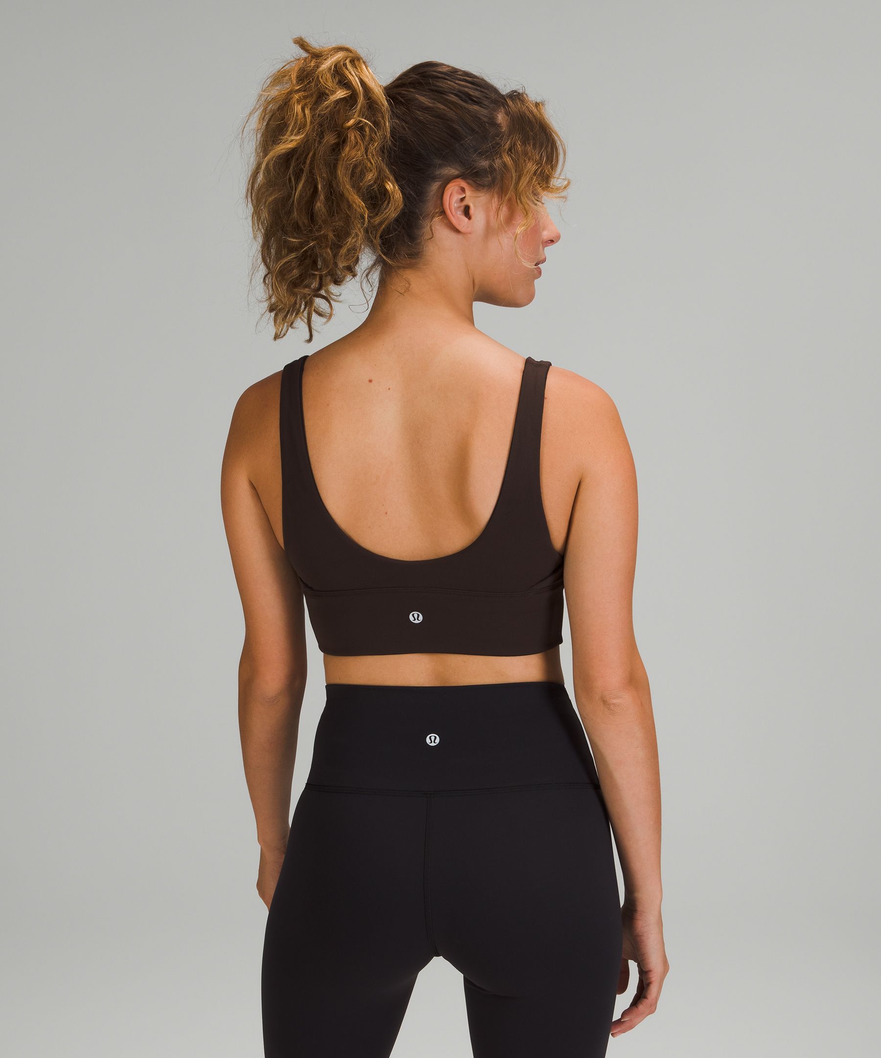 Lululemon Align Bra 6 Reversible Graphite Grey Formation