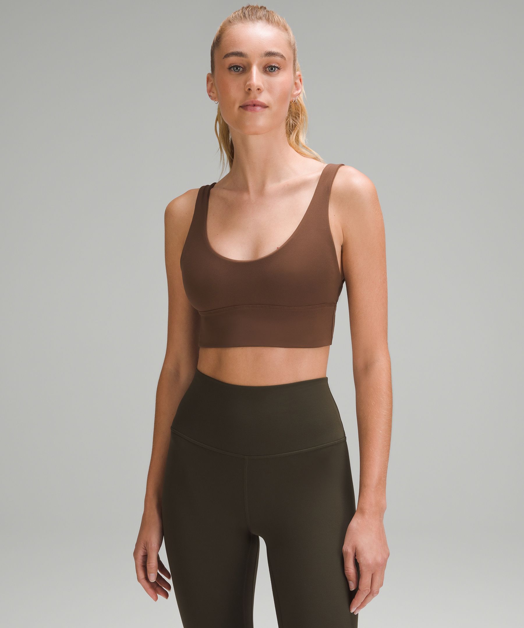 Lululemon Align A/b Nulu Sports Bra In Burgundy