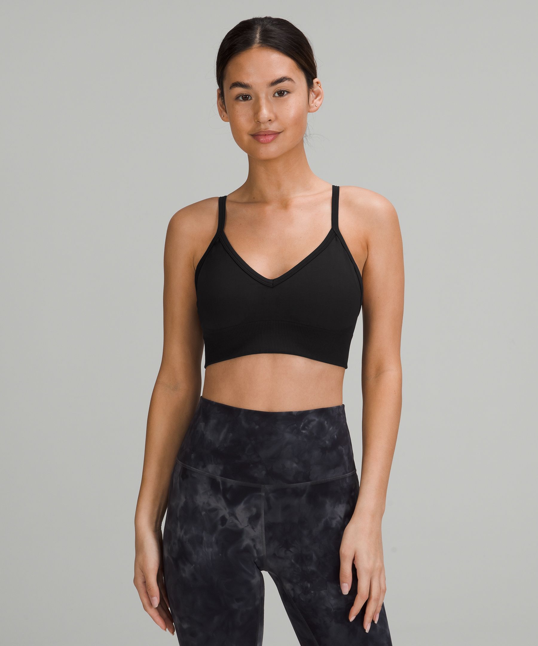 Lululemon Ebb & Flow Racerback Bra - Black