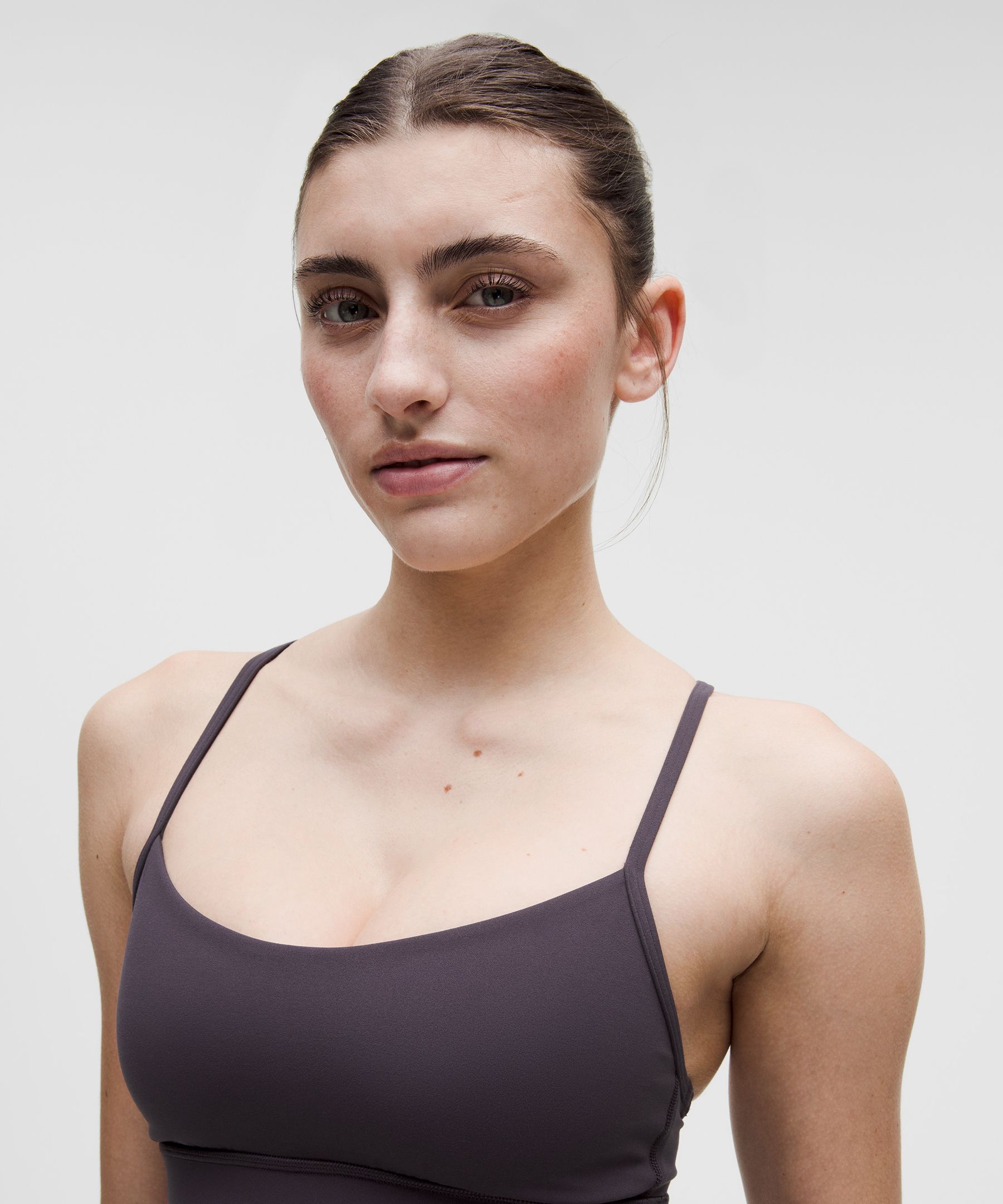 Lululemon Flow Y Bra Nulu In Purple