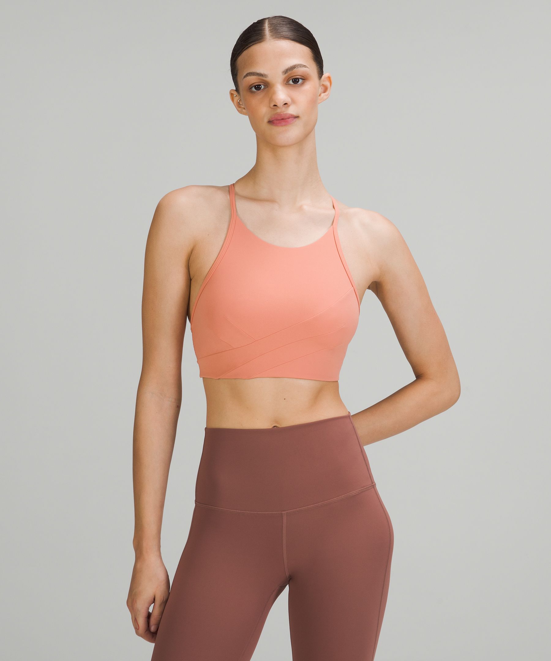 Flow Y Wrap-Front HN Bra | スポーツブラ | Lululemon JP