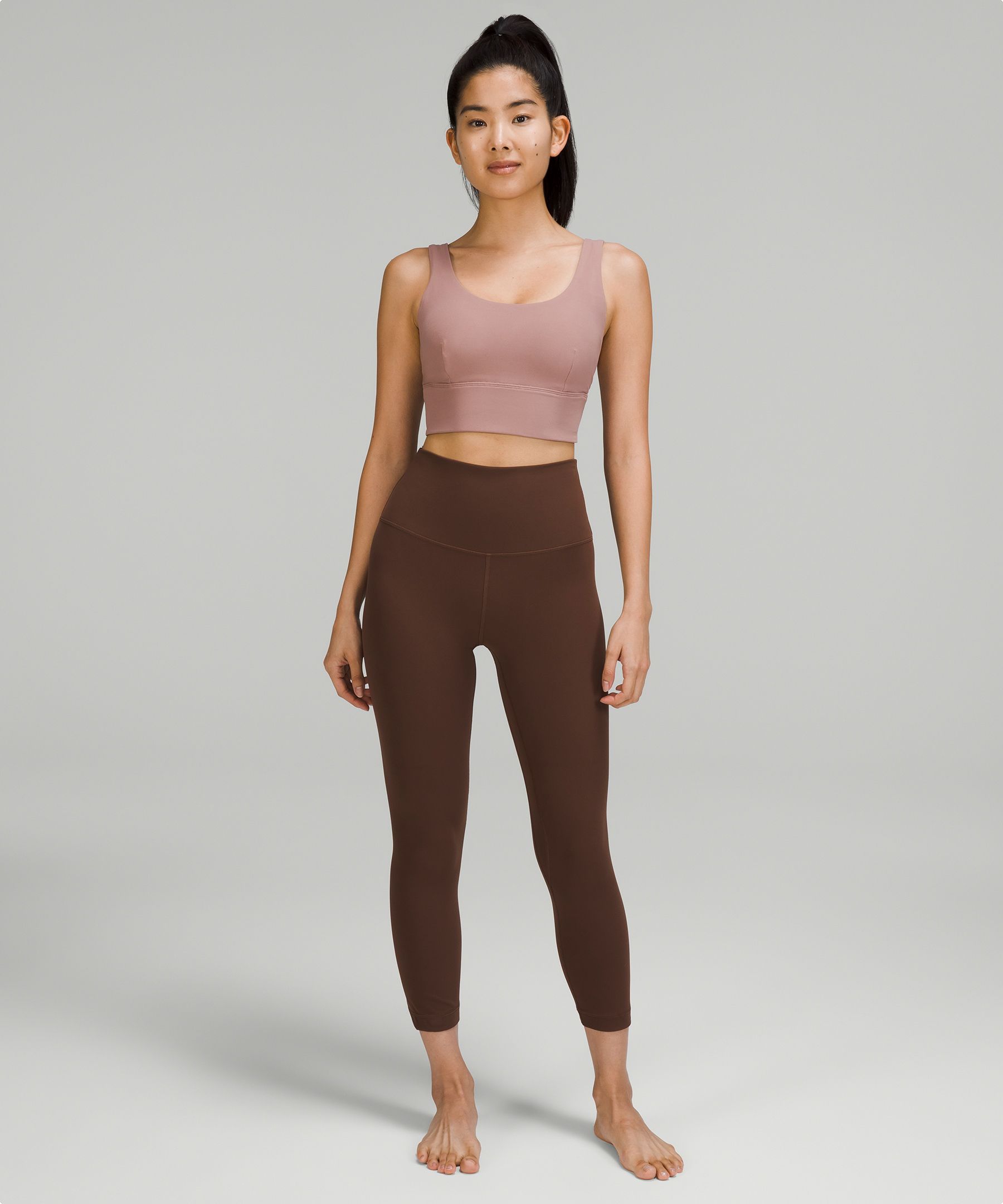 Lululemon Nulu Fold Tight Crop Tank