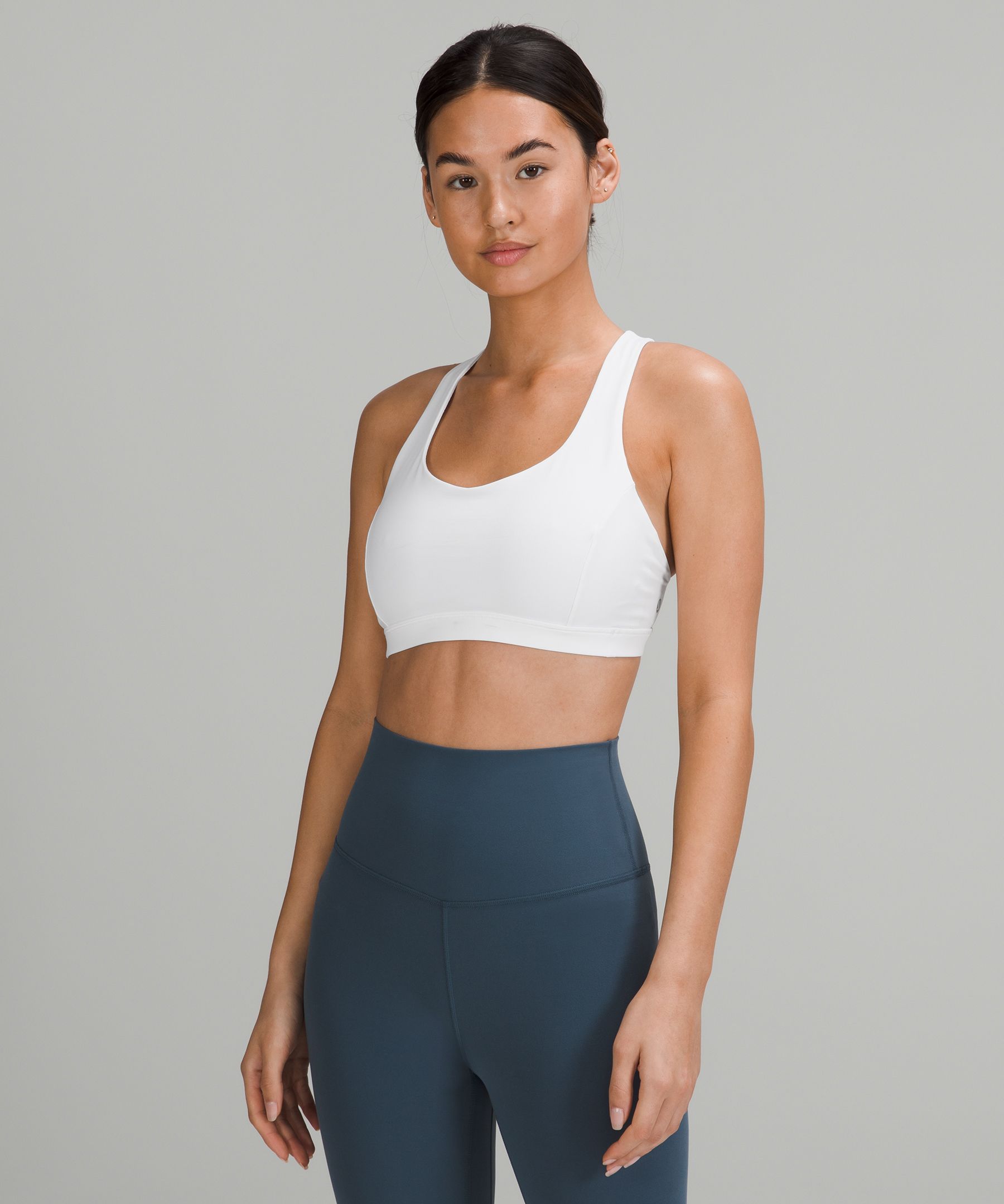 lululemon - Lululemon Free To Be Serene Bra (sage) on Designer Wardrobe