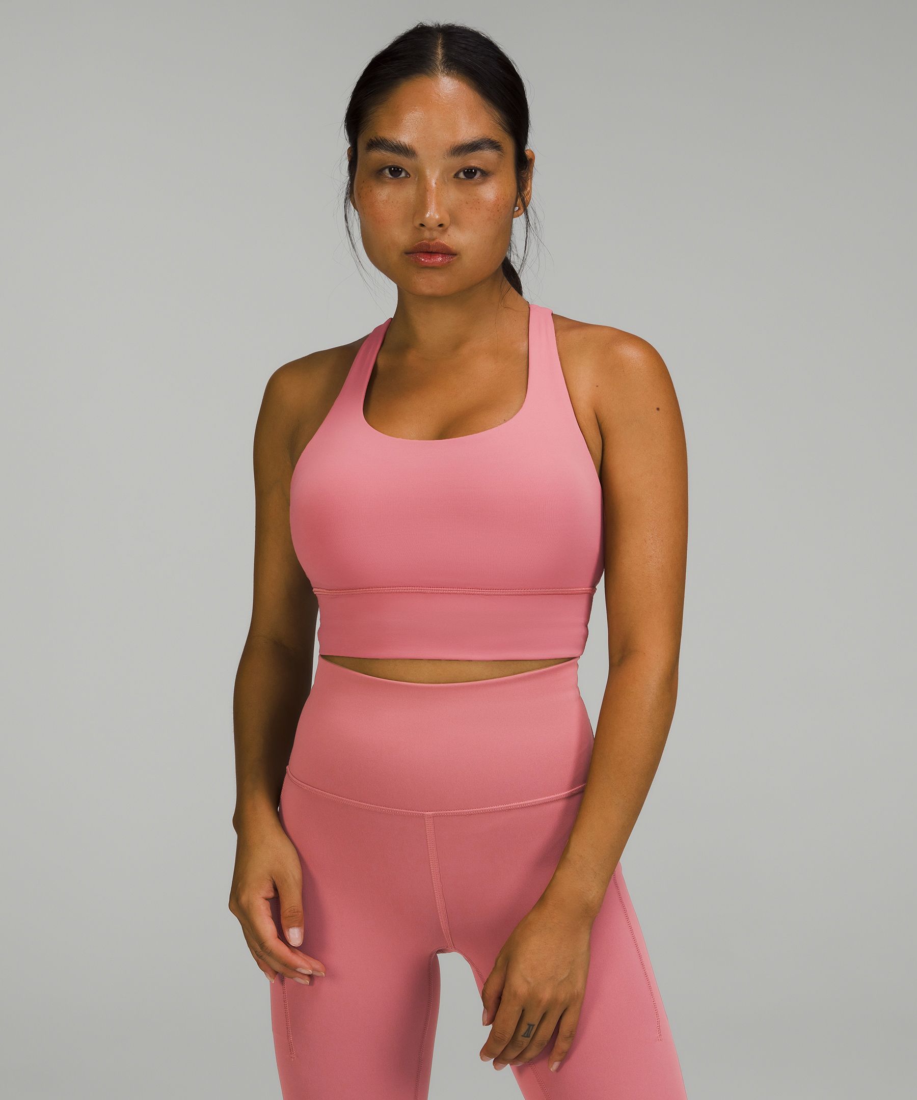 Buy Women's Power Longline Sports Bra, Pink