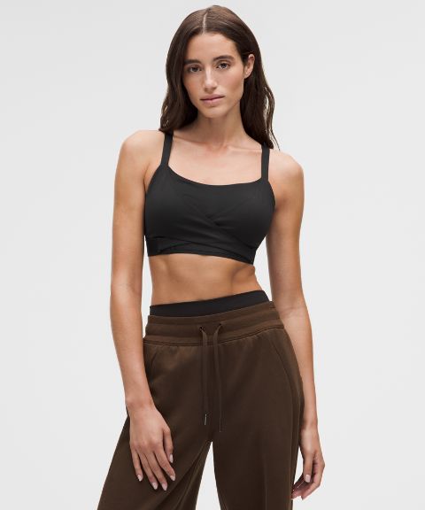 Женское бра Lululemon Super-Soft Adjustable Recovery с лёгкой поддержкой