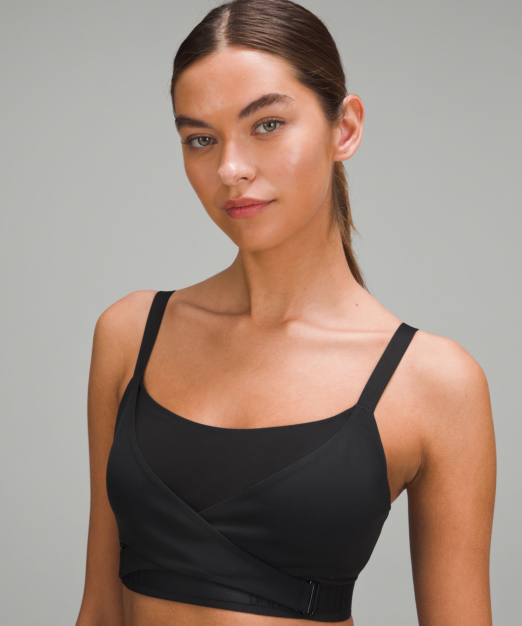 Lululemon Black Black Pink Lift & Separate Front Clasp Bra Fits Like 32B  Medium Size undefined - $45 - From Melissa