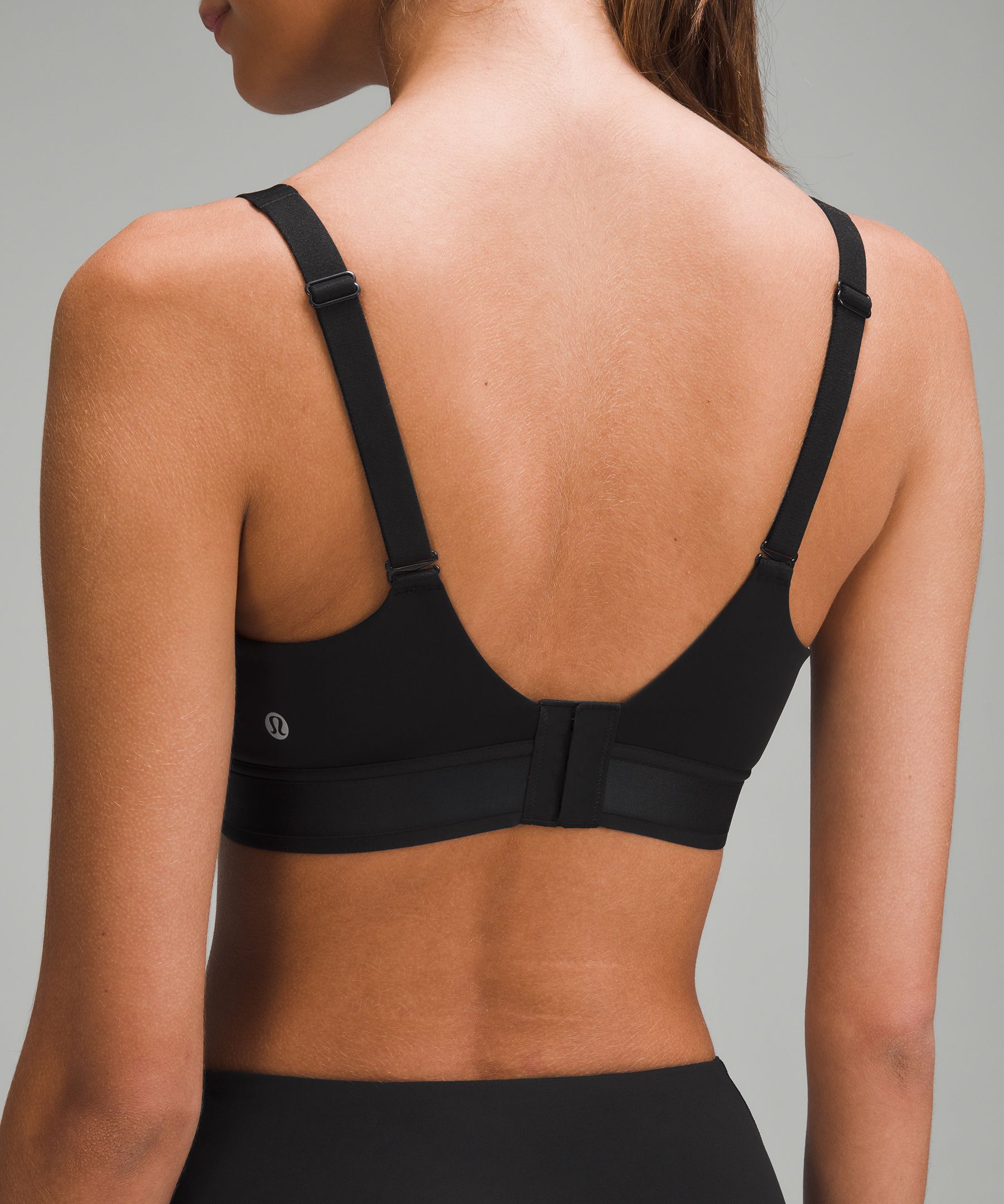 Signature Black Strap Bra, Light Support