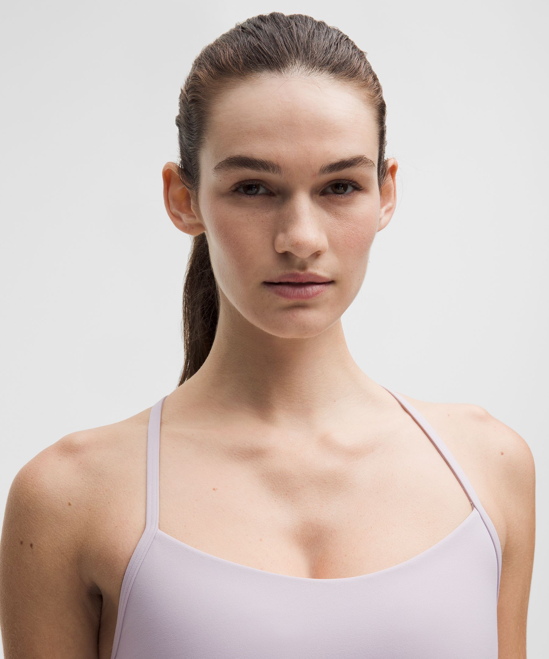 Lululemon Flow Y Bra Nulu In Neutral