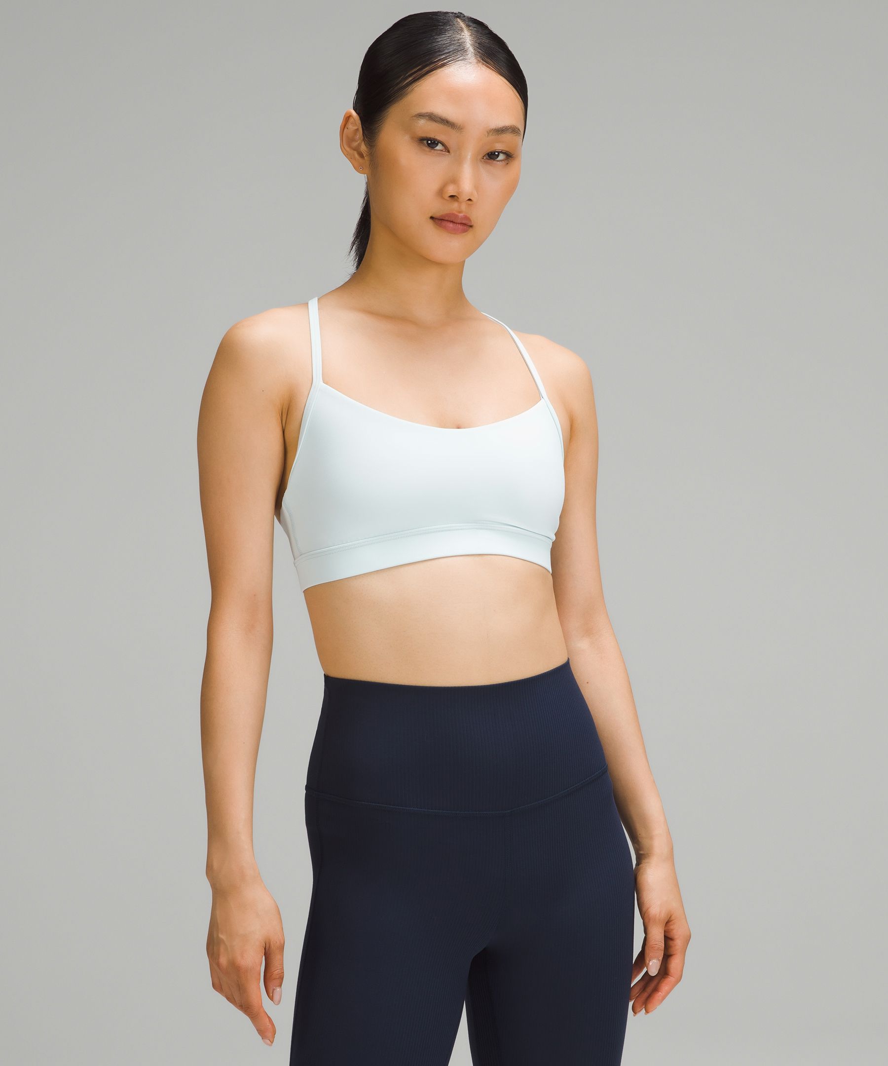 Lululemon Flow Y Bra Nulu *Light Support, B/C Cup Equalized Multi 8