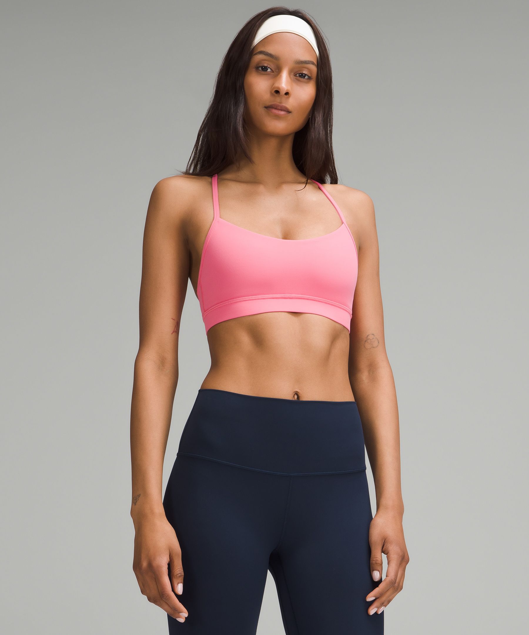 Lululemon pink sports bra on sale