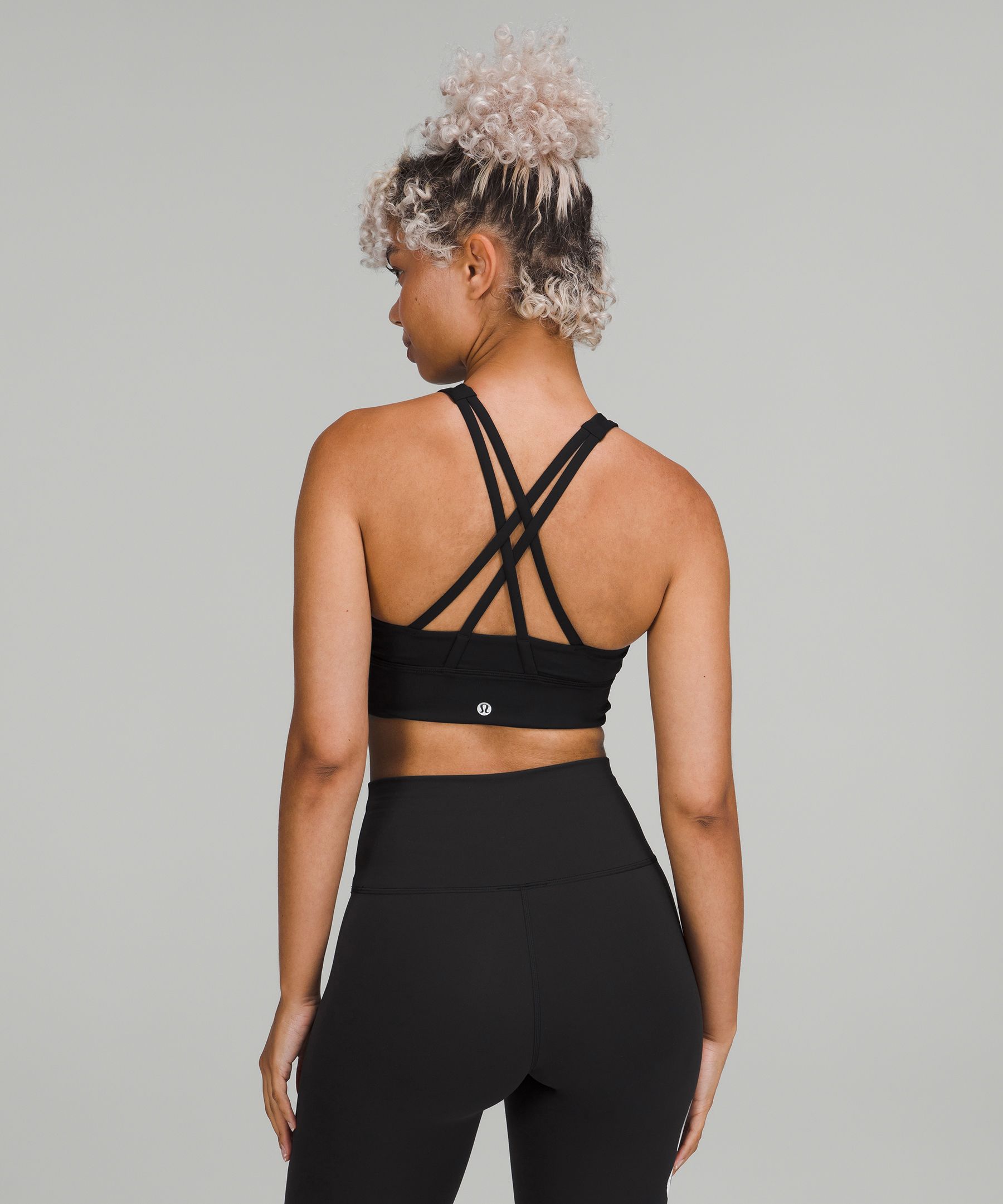 Lululemon Energy High Neck Longline Bra B–D Cups, Ed Curtis