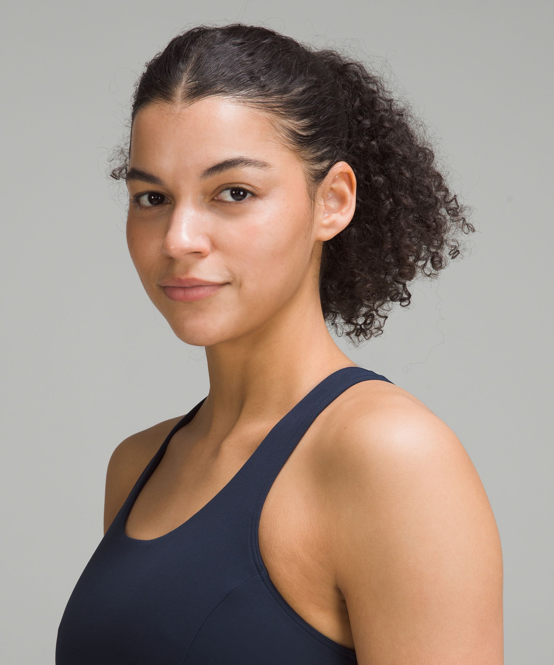 Lululemon Everlux Train Bra In Blue