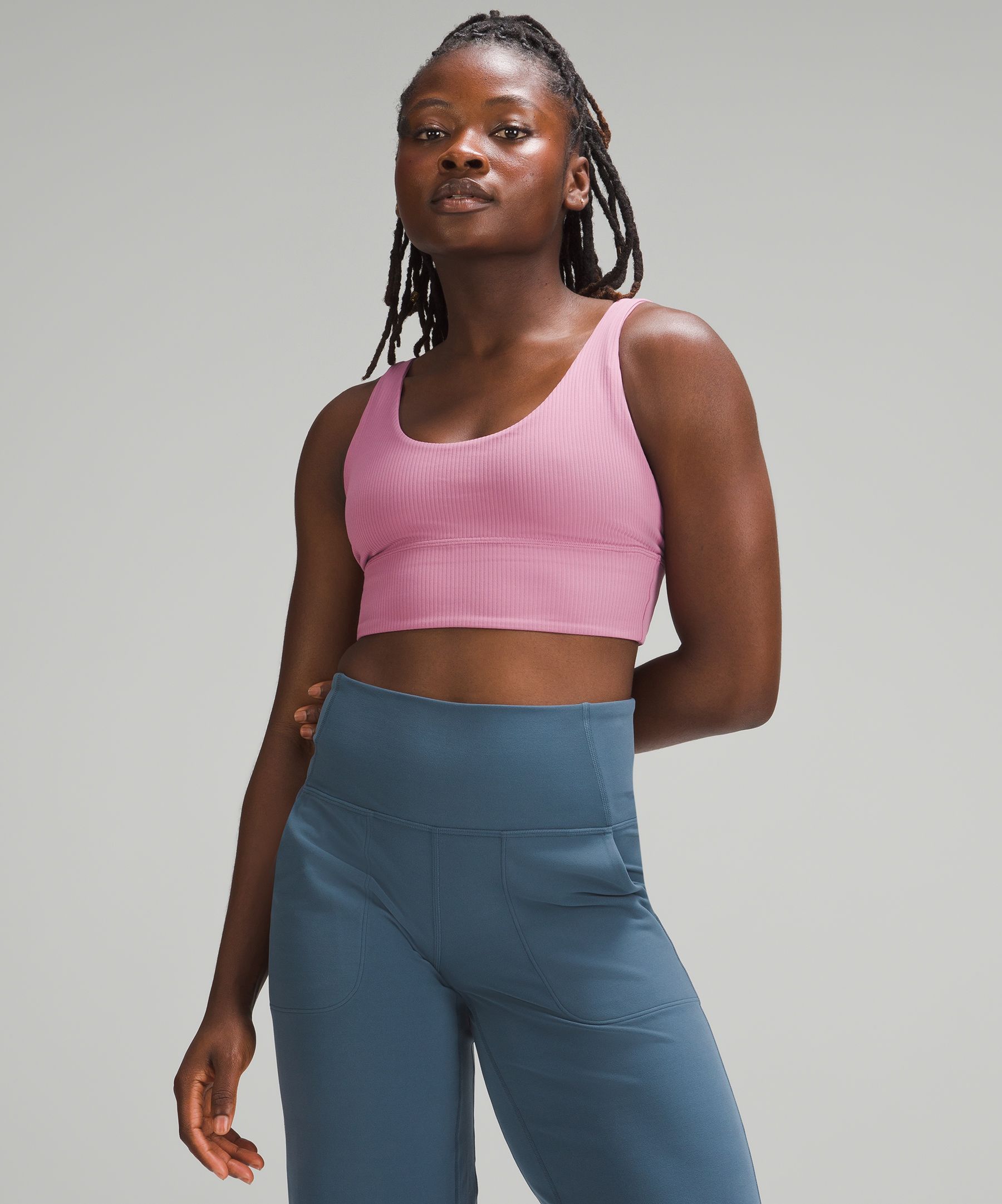 LUX Ribbed Align Sports Bra