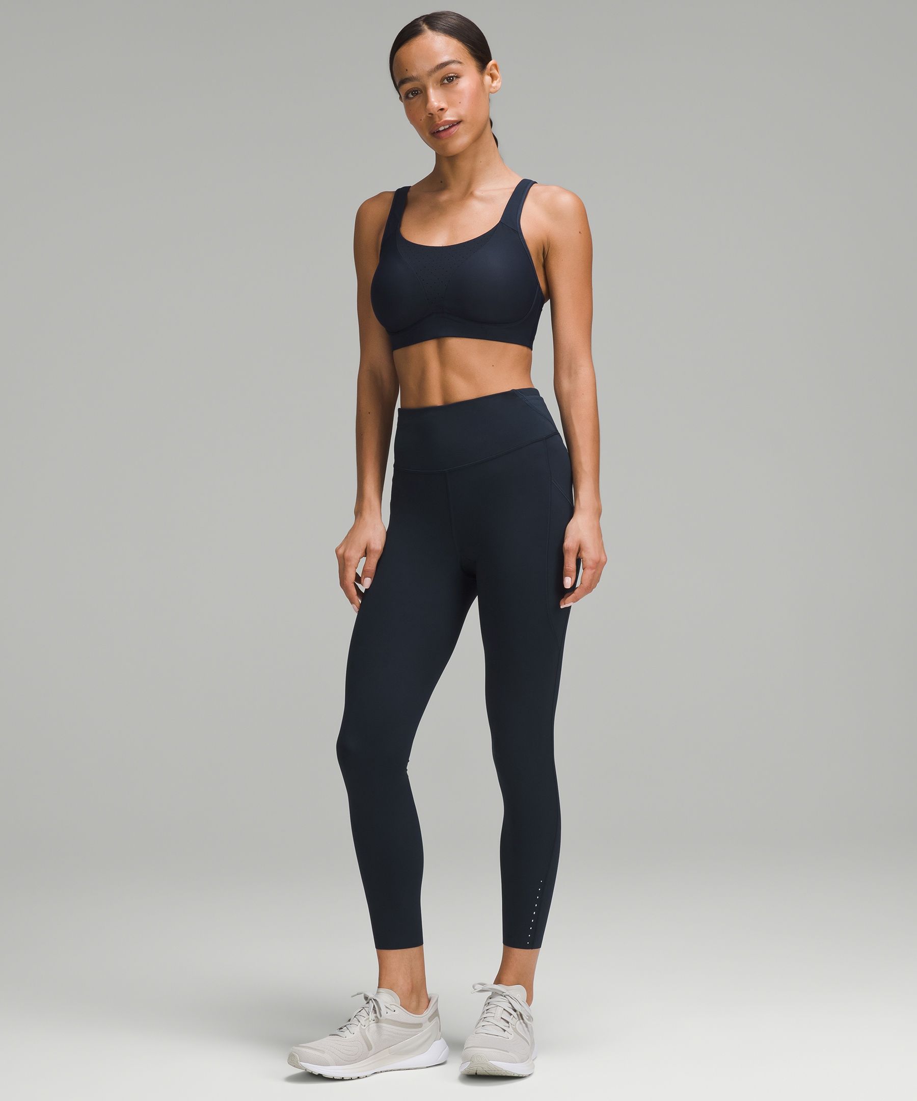 LULULEMON women’s RUN TIMES BRA HIGH SUPPORT black C32