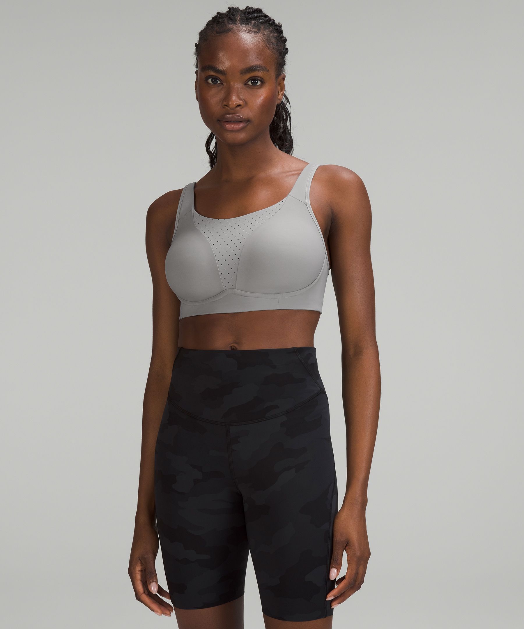 Lululemon Athletica Gray Sports Bra Size 14 - 45% off