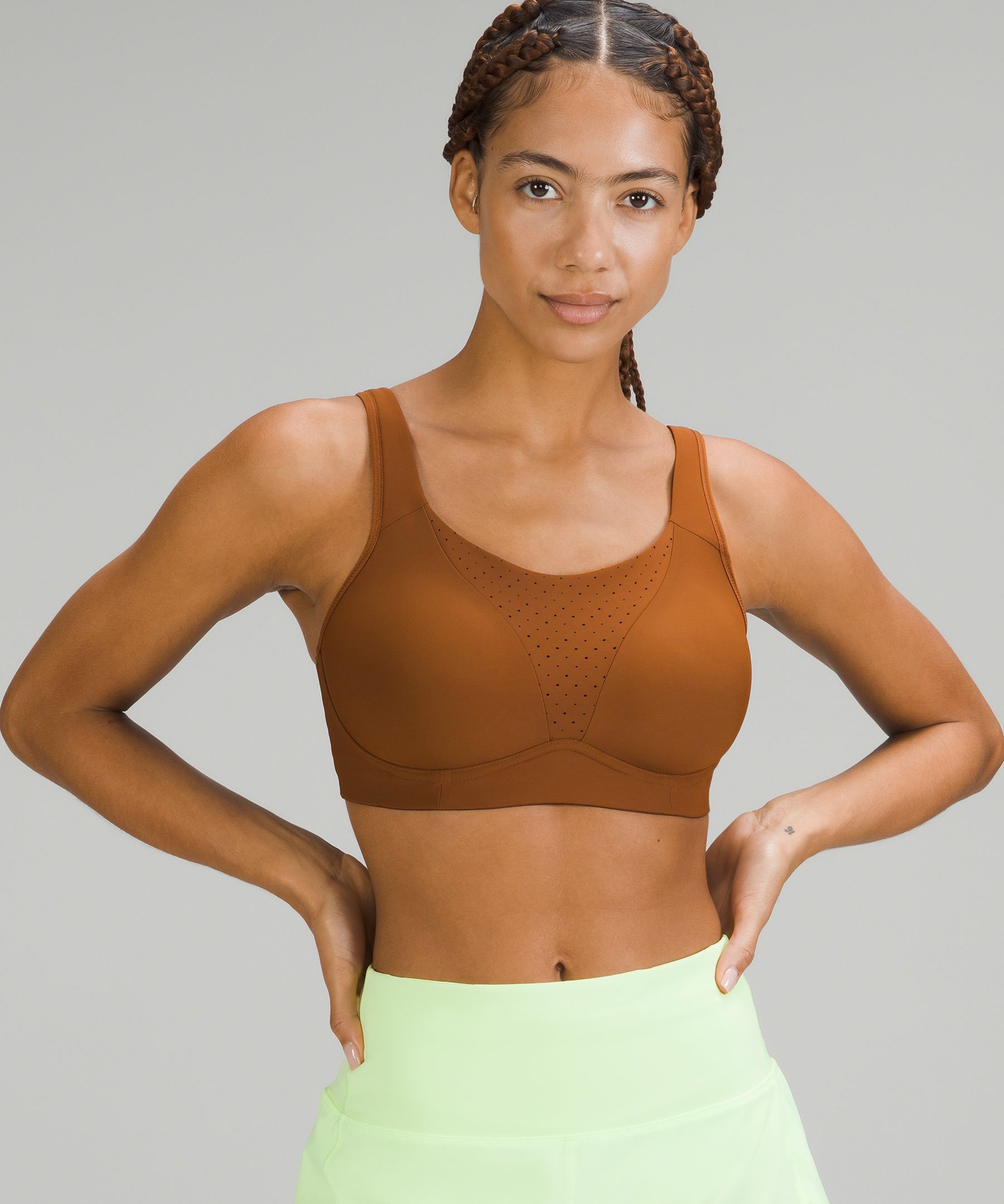 Lululemon Run Times Bra *high Support, B–e Cups In Purple