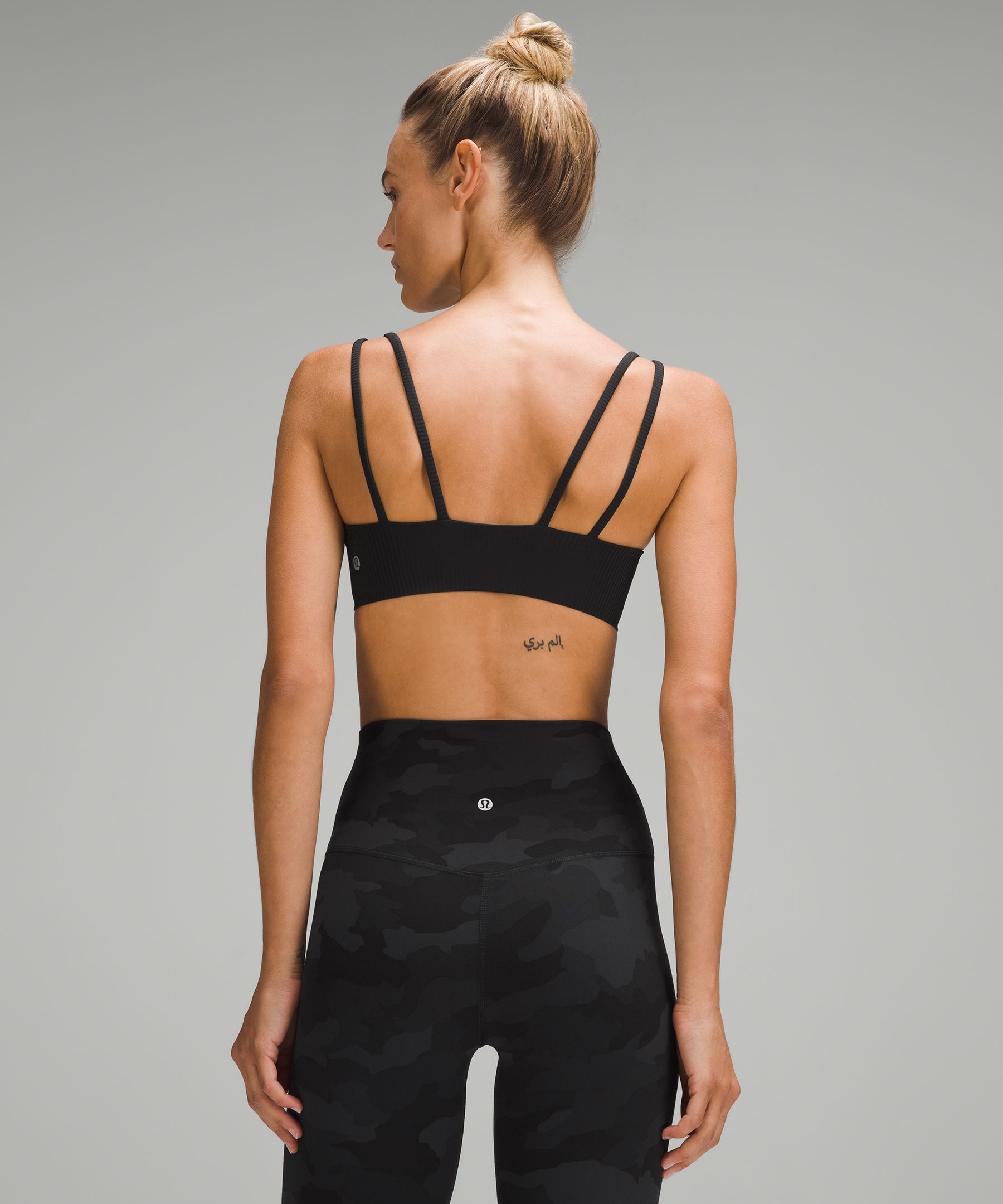 Lululemon Like a Cloud Ribbed Bra *Light Support, B/C Cup - Black - lulu  fanatics in 2023