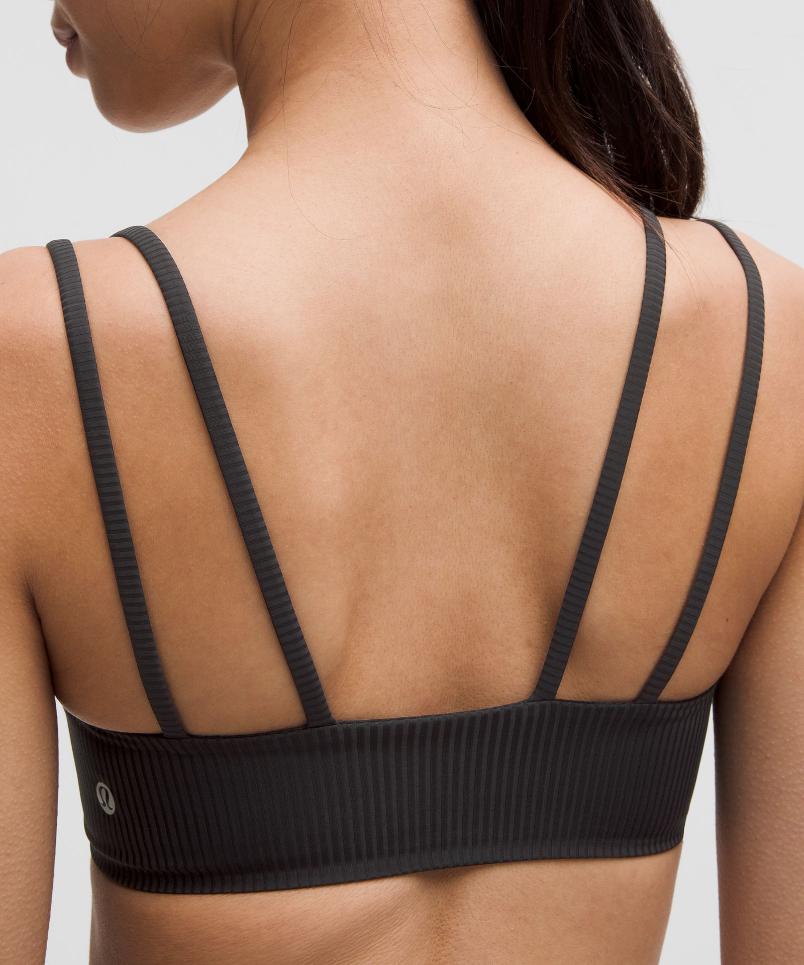 Женское бра Lululemon Like a Cloud в рубчик, лёгкая поддержка — фото 5