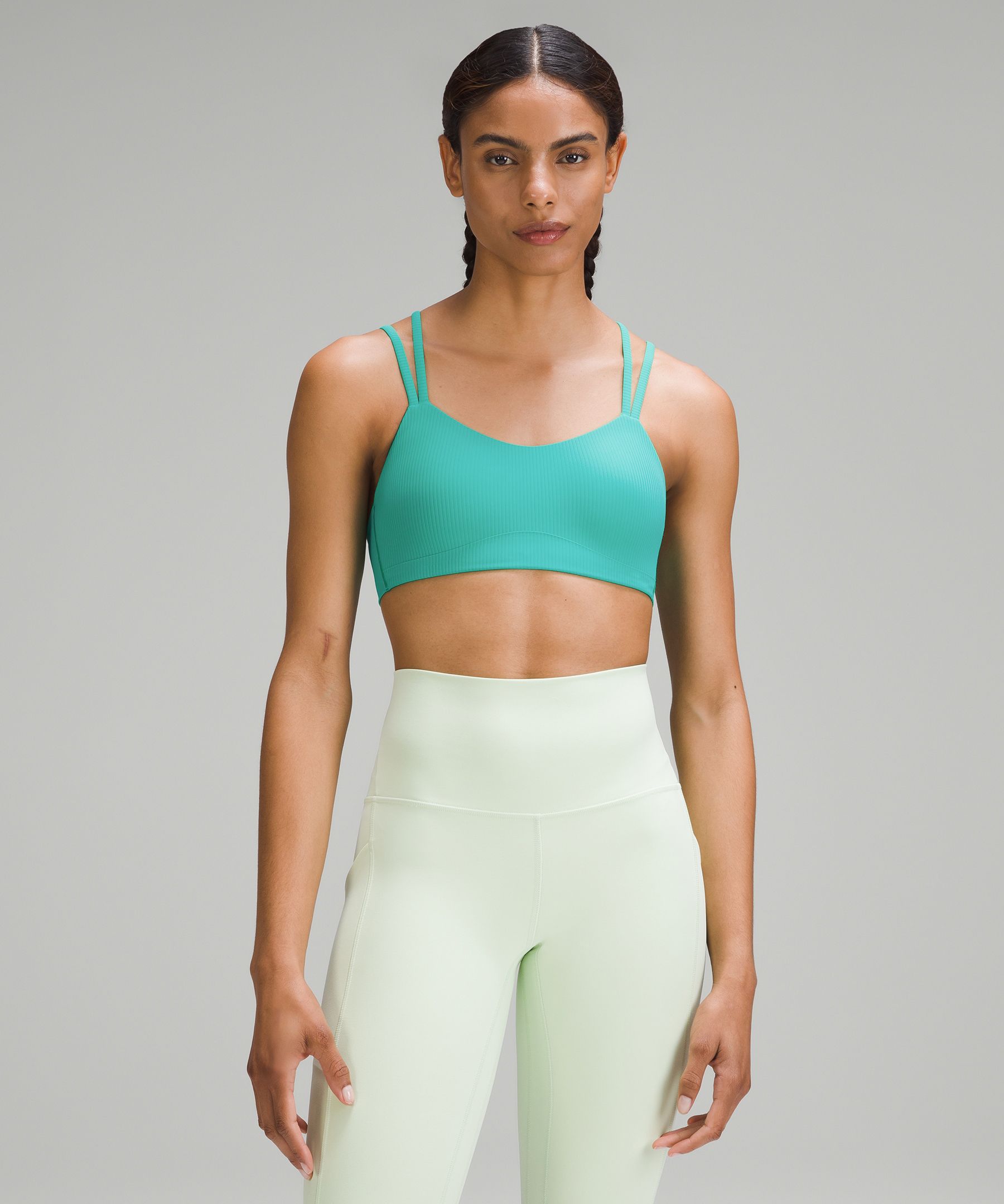 NEW Lululemon Like a Cloud Bra Light Support B/C Cup Grey Sage