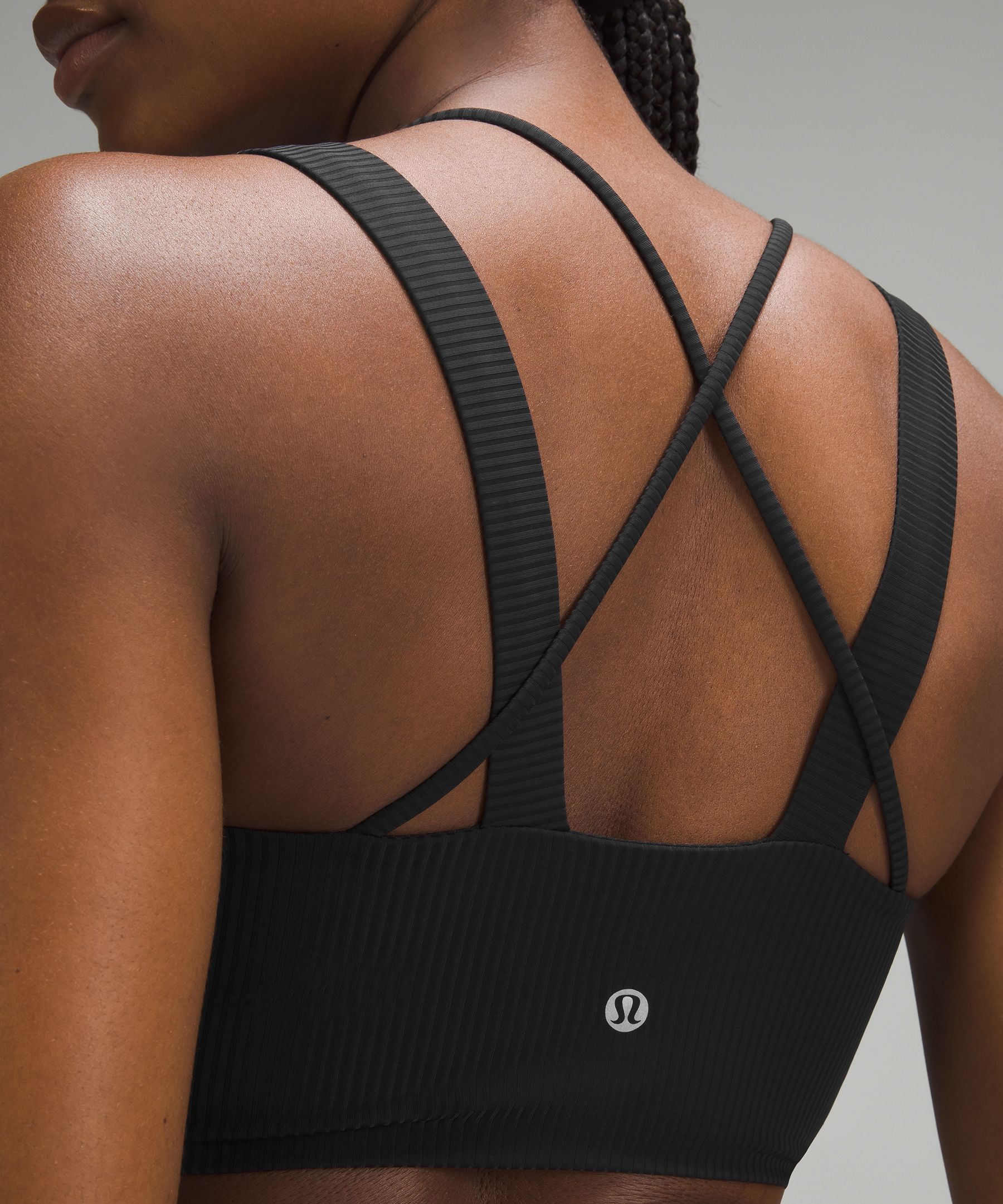 Lululemon Like a Cloud Strappy Longline Ribbed Bra *Light Support