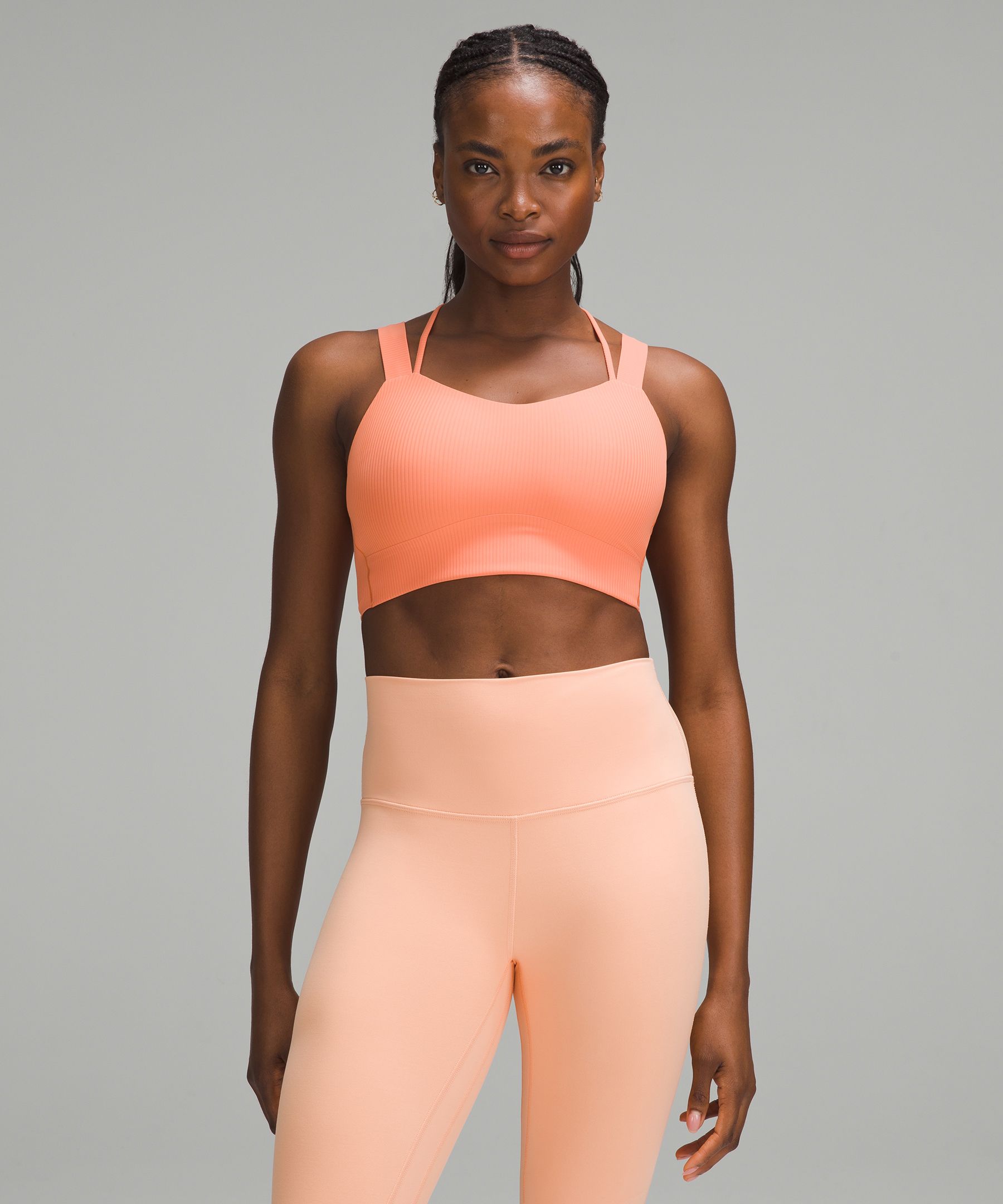 LULULEMON Like a Cloud B/C ribbed stretch sports bra