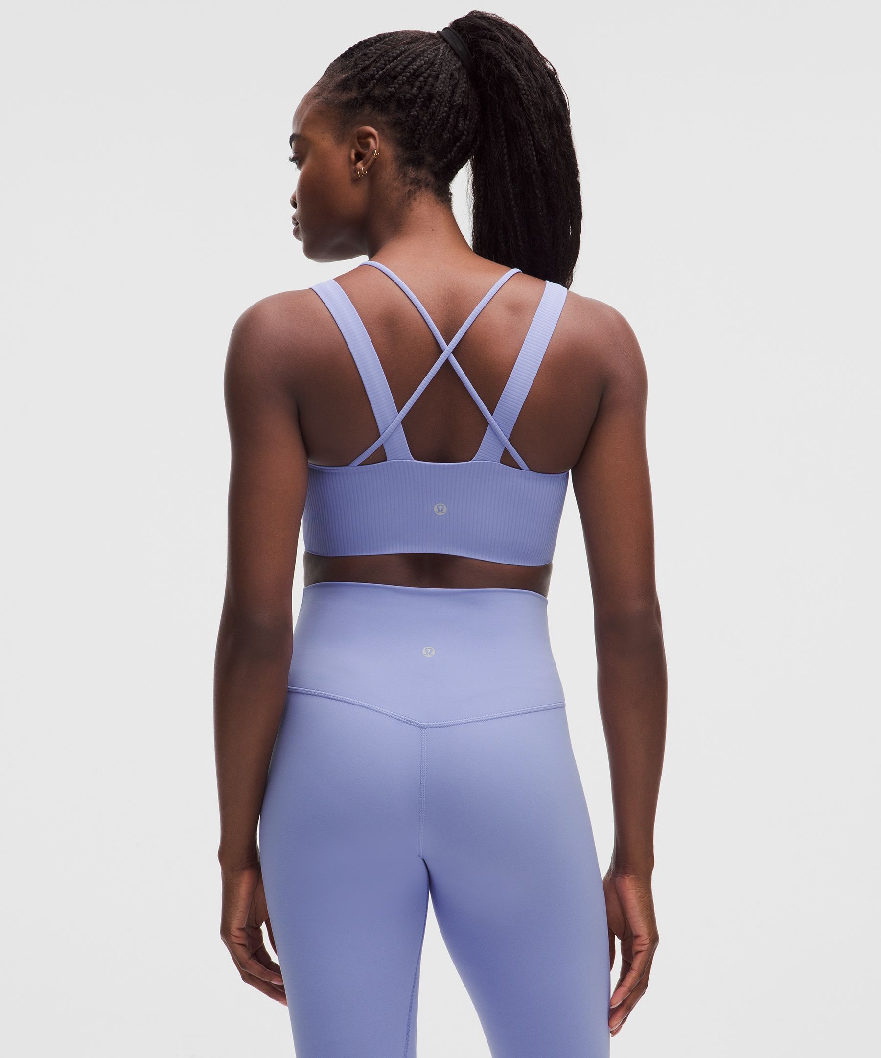 Like a Cloud Ribbed Longline Bra *Light Support, D/DD Cup | Women's Bras