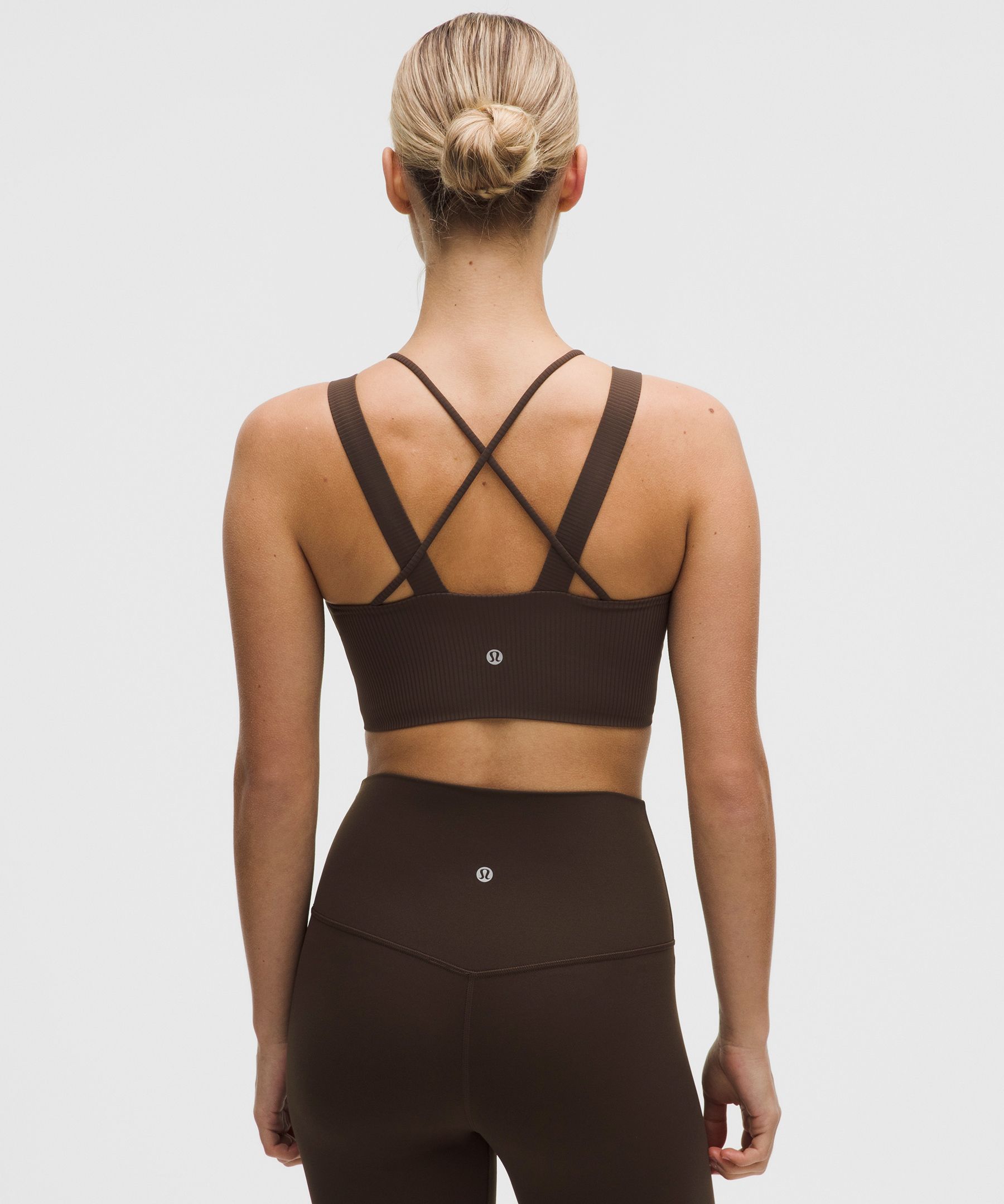 Like a Cloud Ribbed Longline Bra *Light Support, D/DD Cup