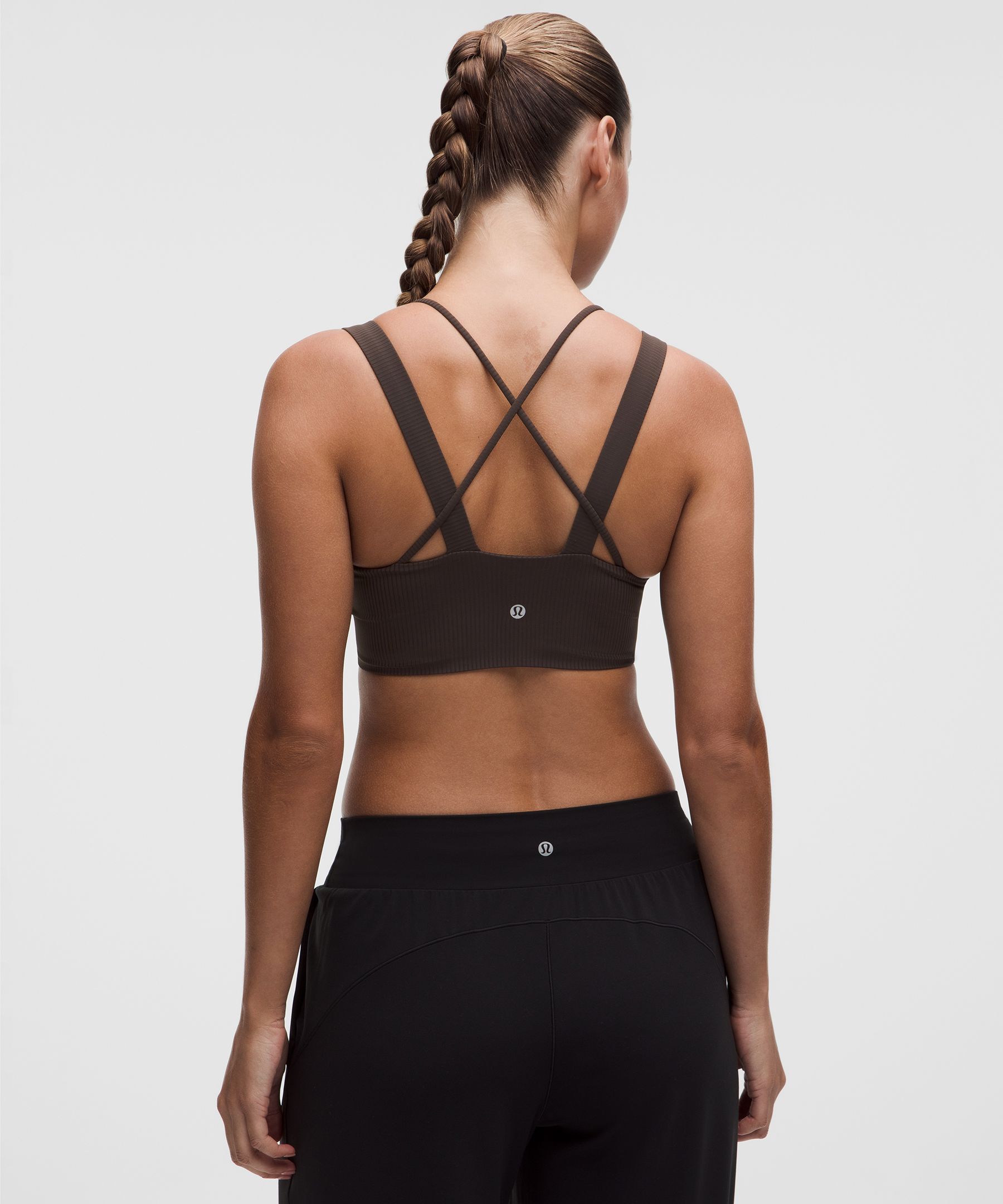 Like a Cloud Ribbed Longline Bra *Light Support, D/DD Cup
