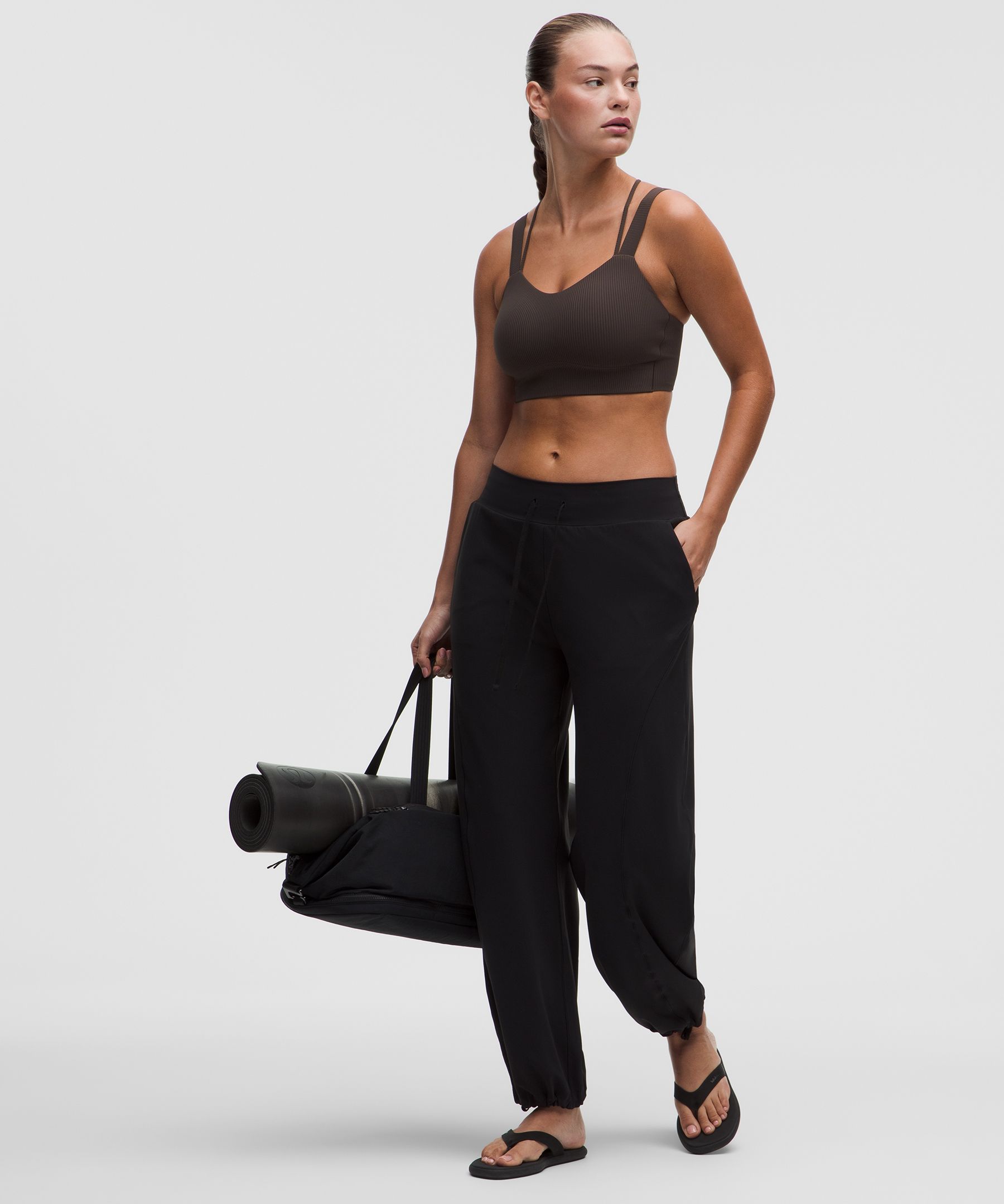 Like a Cloud Ribbed Longline Bra *Light Support, D/DD Cup