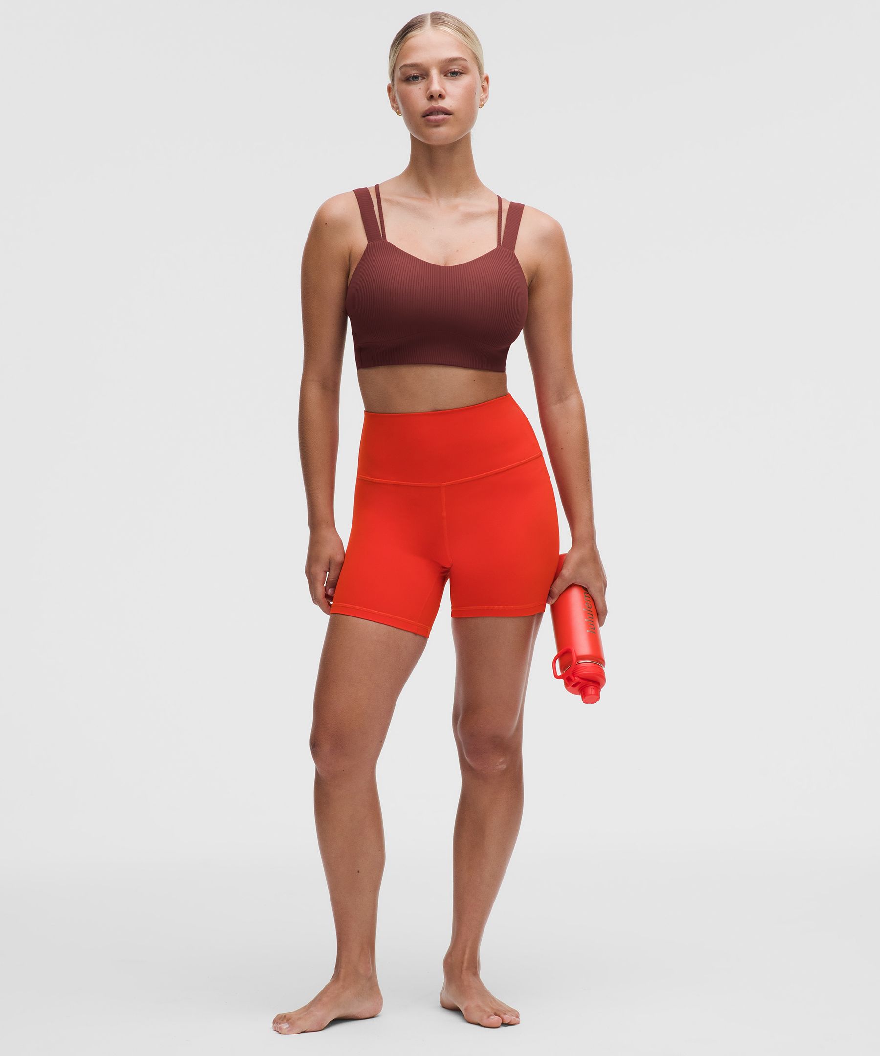 Like a Cloud Ribbed Longline Bra