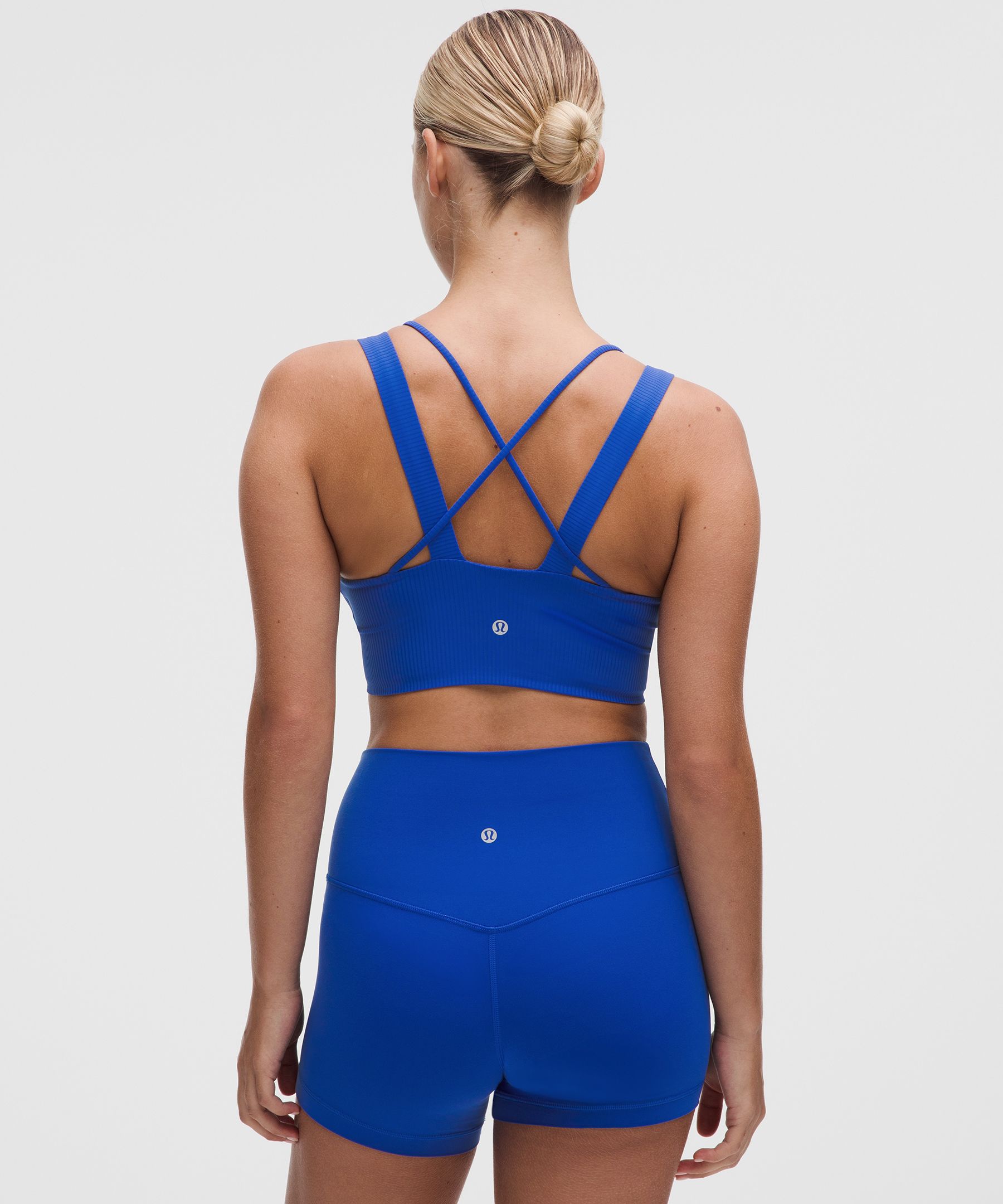 Like a Cloud Ribbed Longline Bra