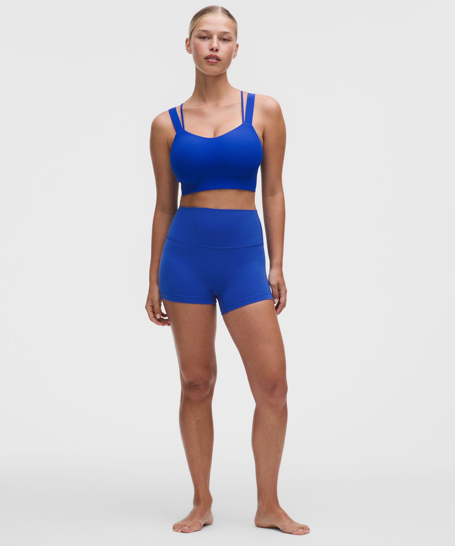 Like a Cloud Ribbed Longline Bra