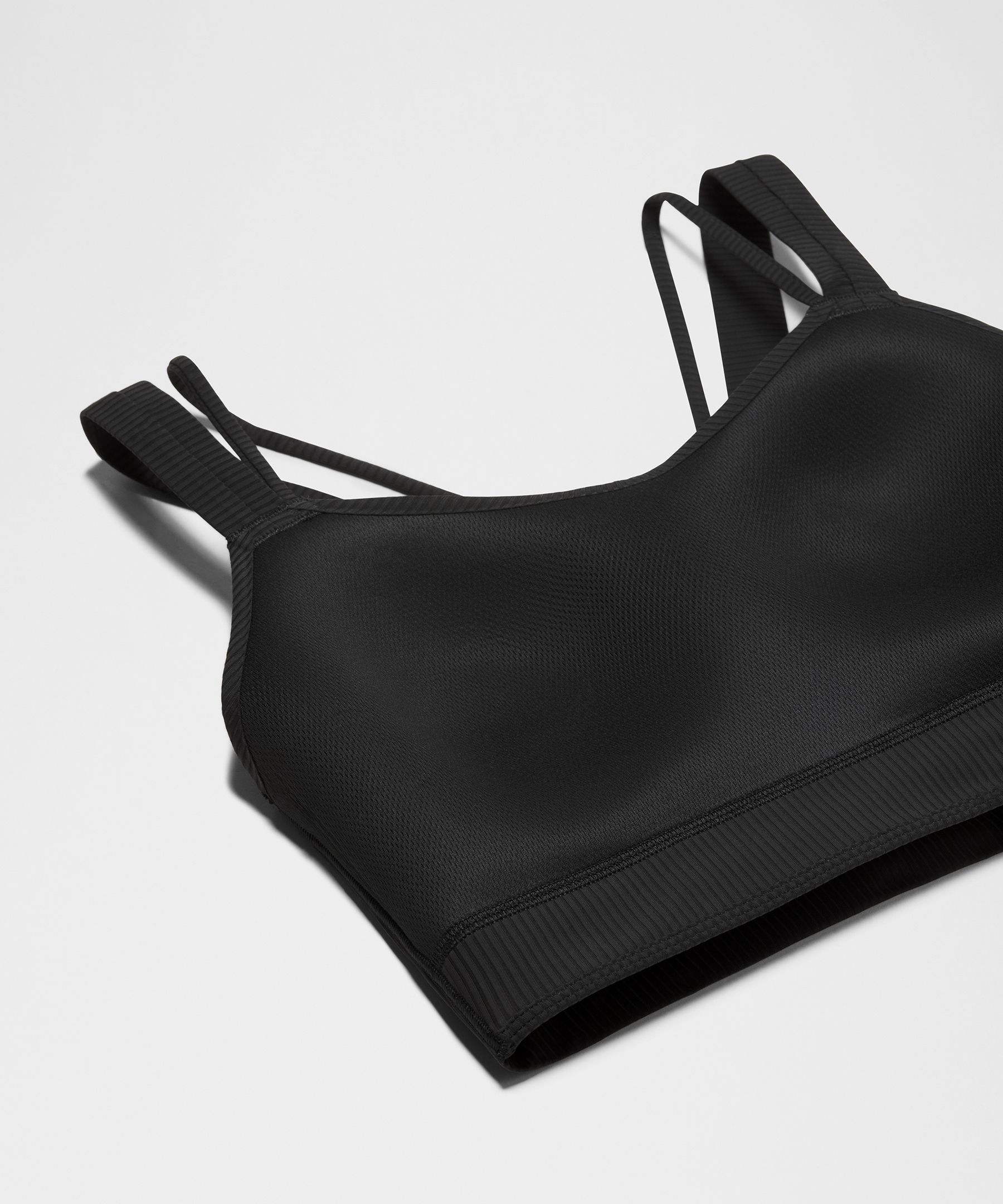 Like a Cloud Ribbed Longline Bra